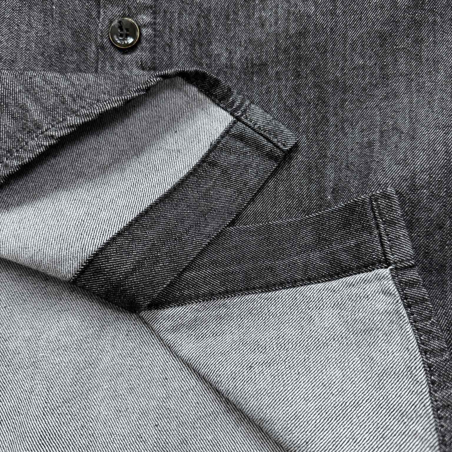 Louis Vuitton Short-Sleeved Chambray Shirt   1AHVW4 - DopestKickz