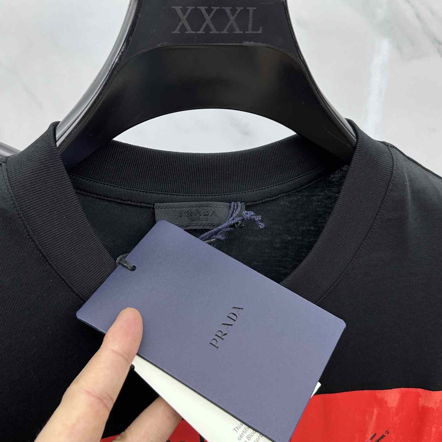 Prada Print Jersey T-shirt - DopestKickz