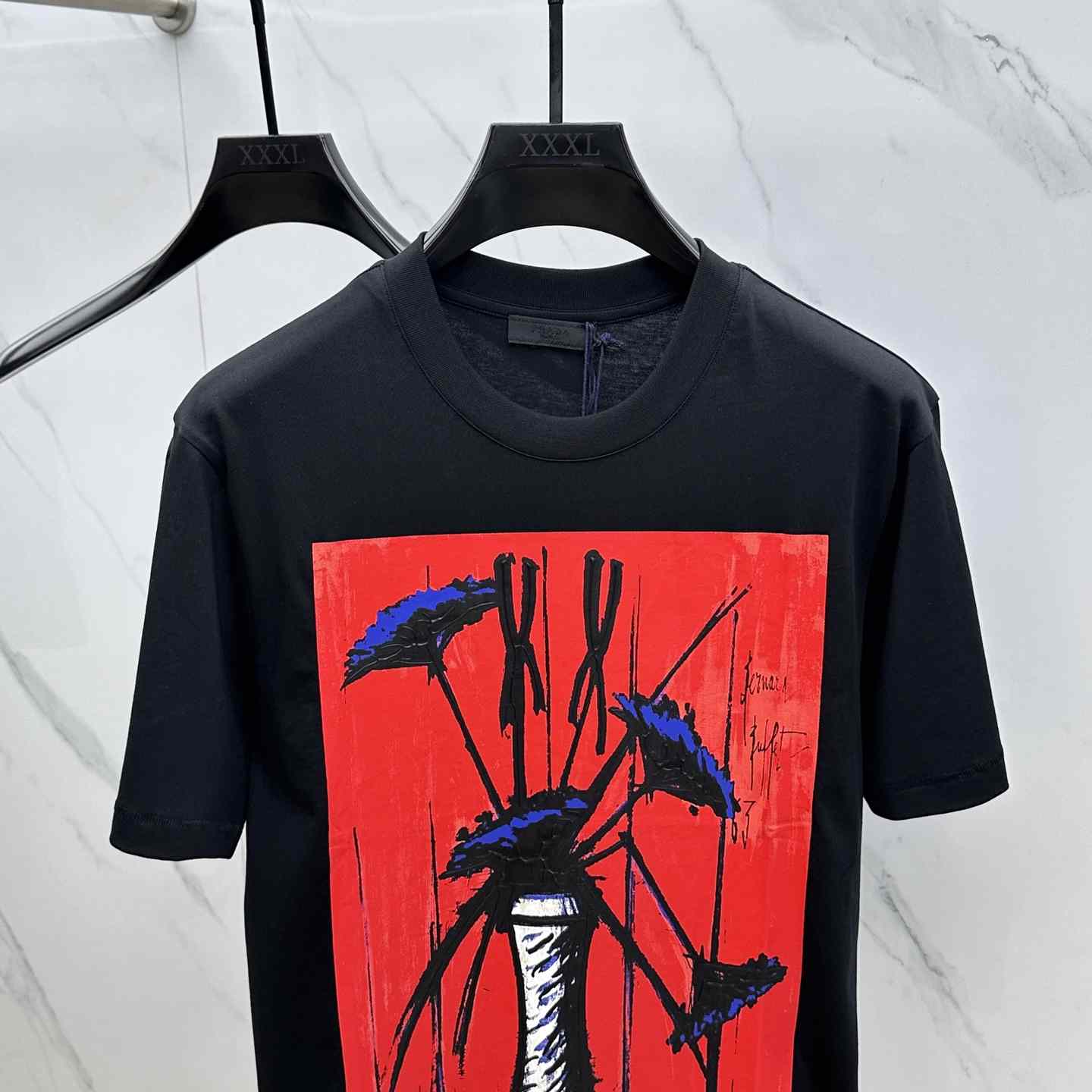 Prada Print Jersey T-shirt - DopestKickz
