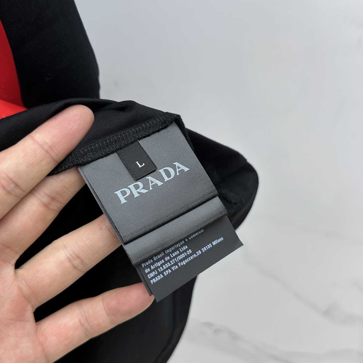 Prada Print Jersey T-shirt - DopestKickz