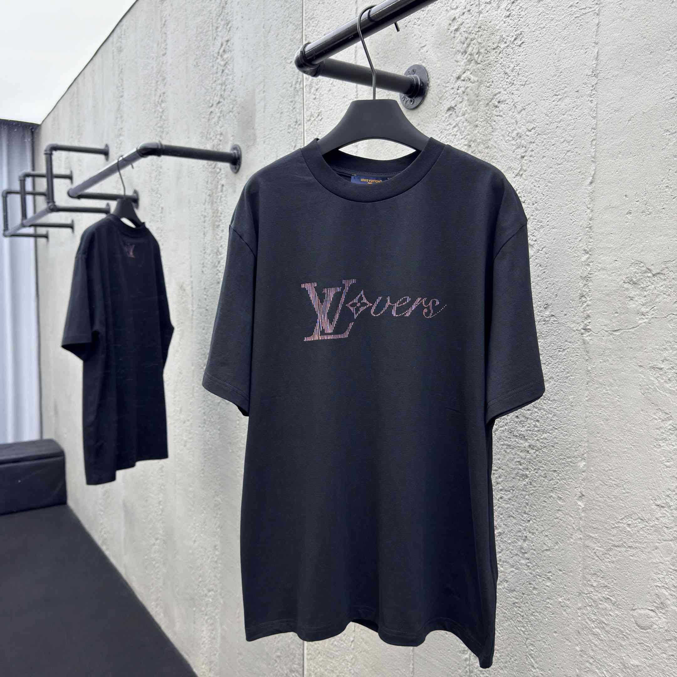 Louis Vuitton Iridescent LV Vers T-Shirt   1AGTSD - DopestKickz