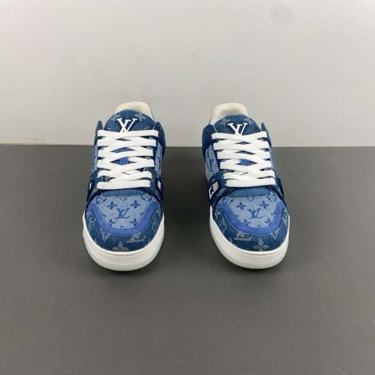 Louis Vuitton LV Trainer Sneaker   - DopestKickz