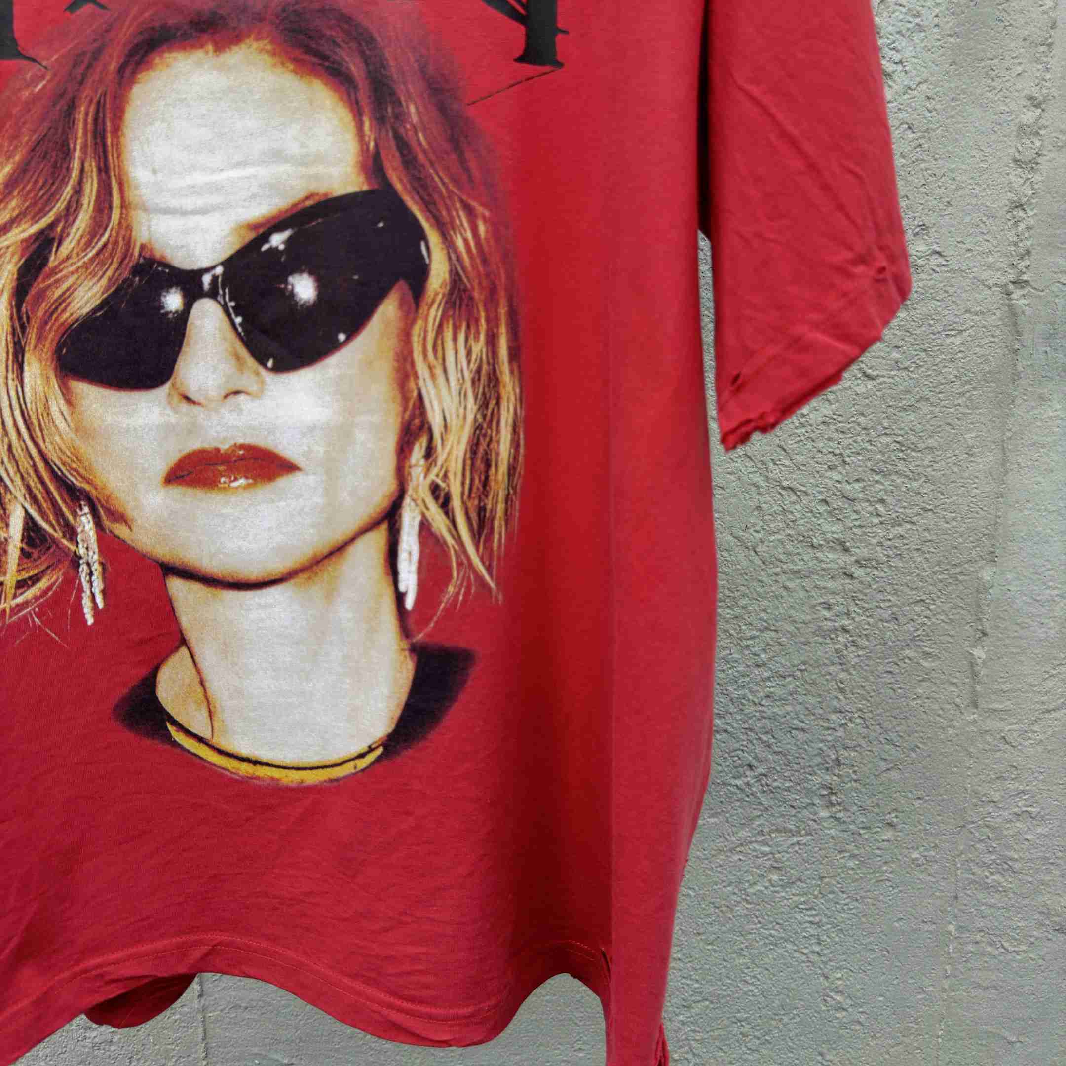 Balenciaga Isabelle Boxy T-Shirt in faded red dry jersey - DopestKickz