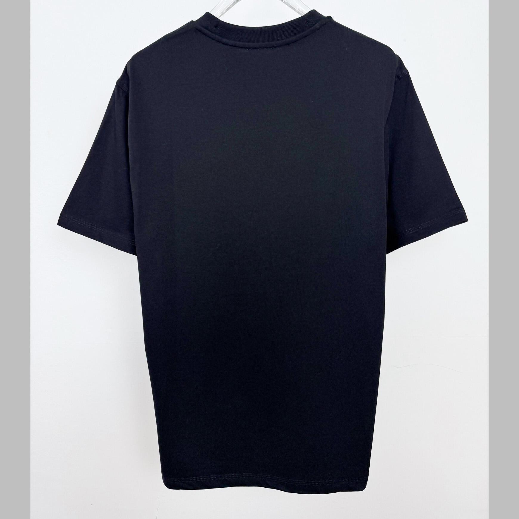 Burberry Check Label Cotton T-shirt  - DopestKickz