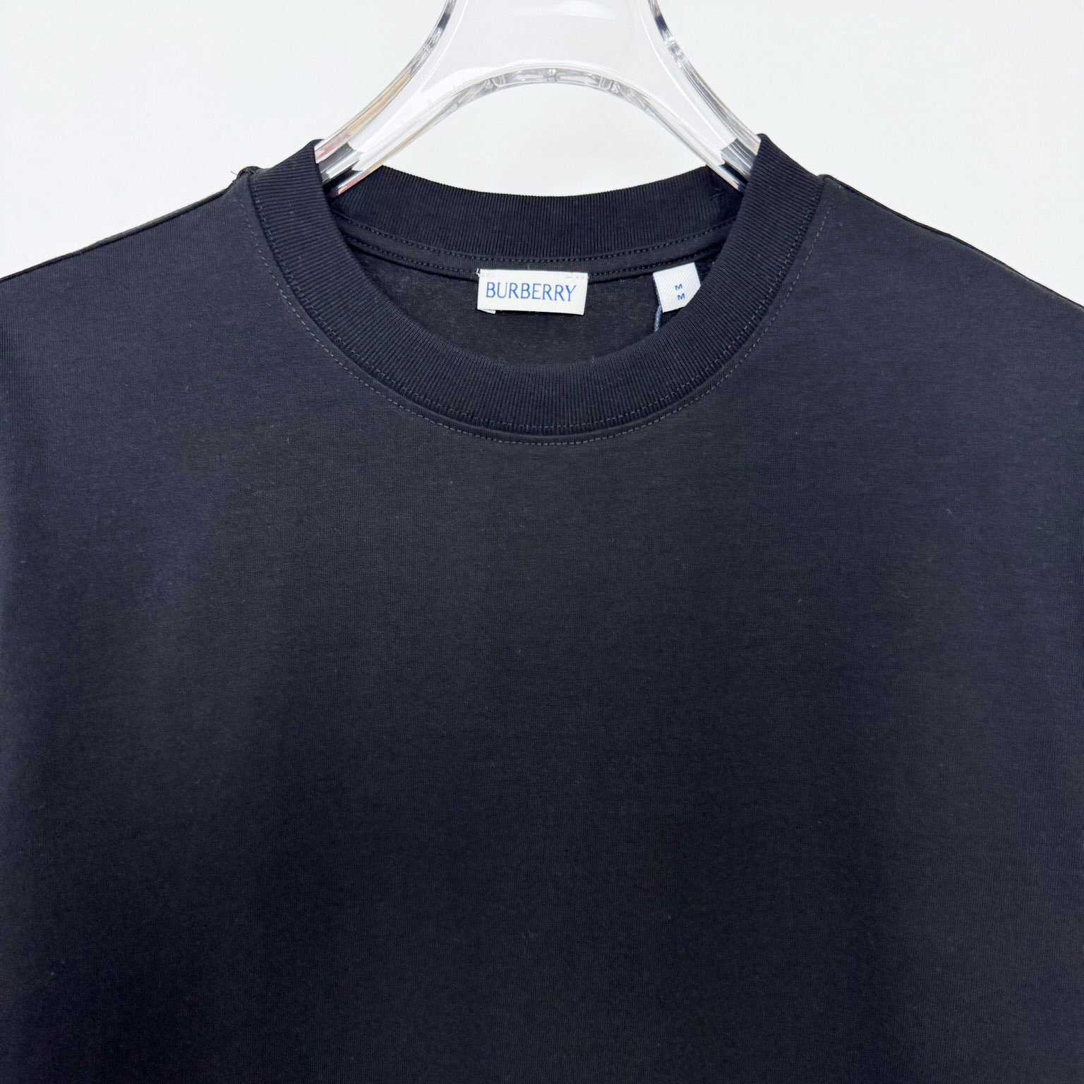 Burberry Check Label Cotton T-shirt  - DopestKickz