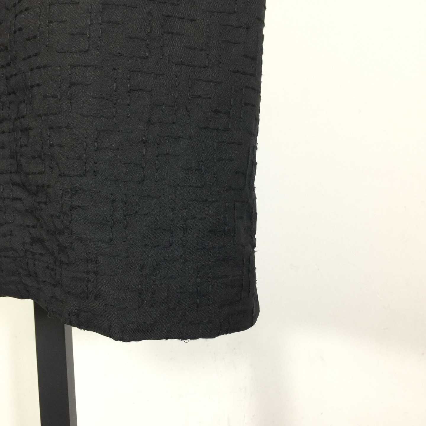 Fendi Black Linen FF Jacquard Shirt - DopestKickz