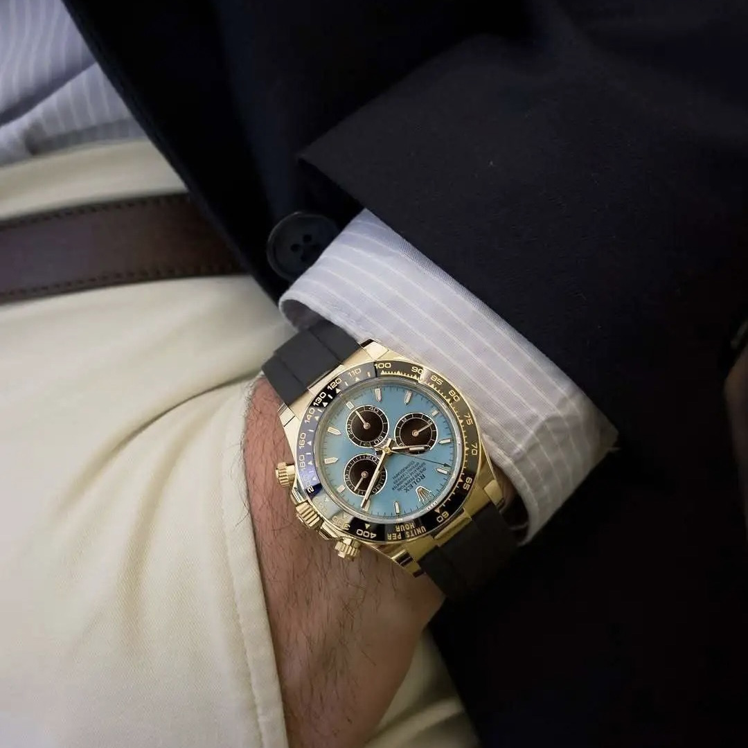 Rolex Daytona Tiffany Blue New Release 18K Yellow Gold   - DopestKickz