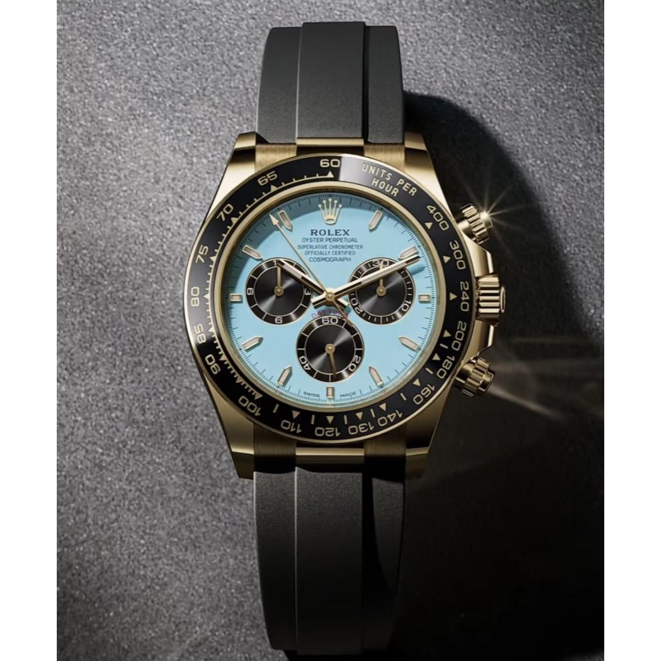 Rolex Daytona Tiffany Blue New Release 18K Yellow Gold   - DopestKickz