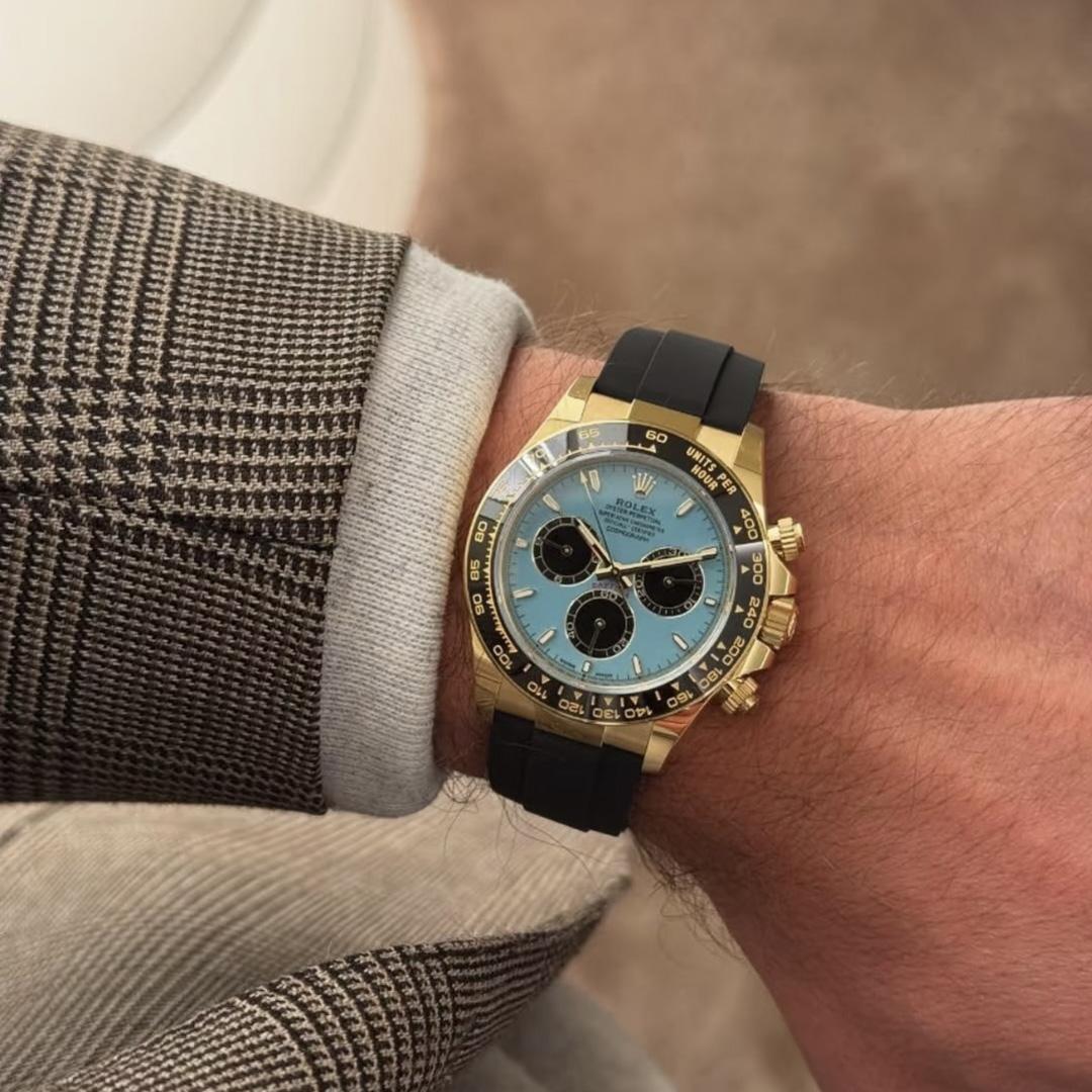 Rolex Daytona Tiffany Blue New Release 18K Yellow Gold   - DopestKickz