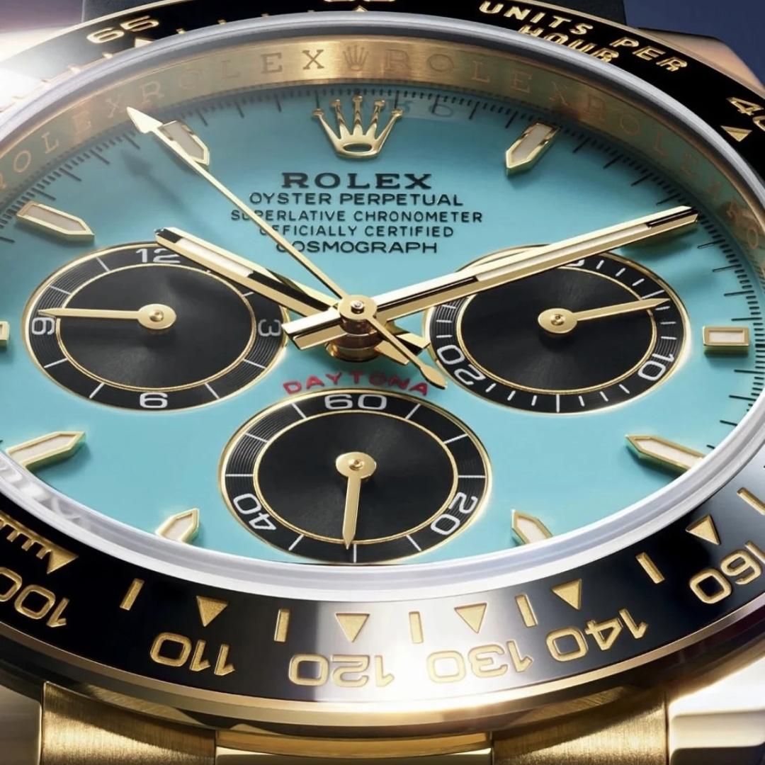 Rolex Daytona Tiffany Blue New Release 18K Yellow Gold   - DopestKickz