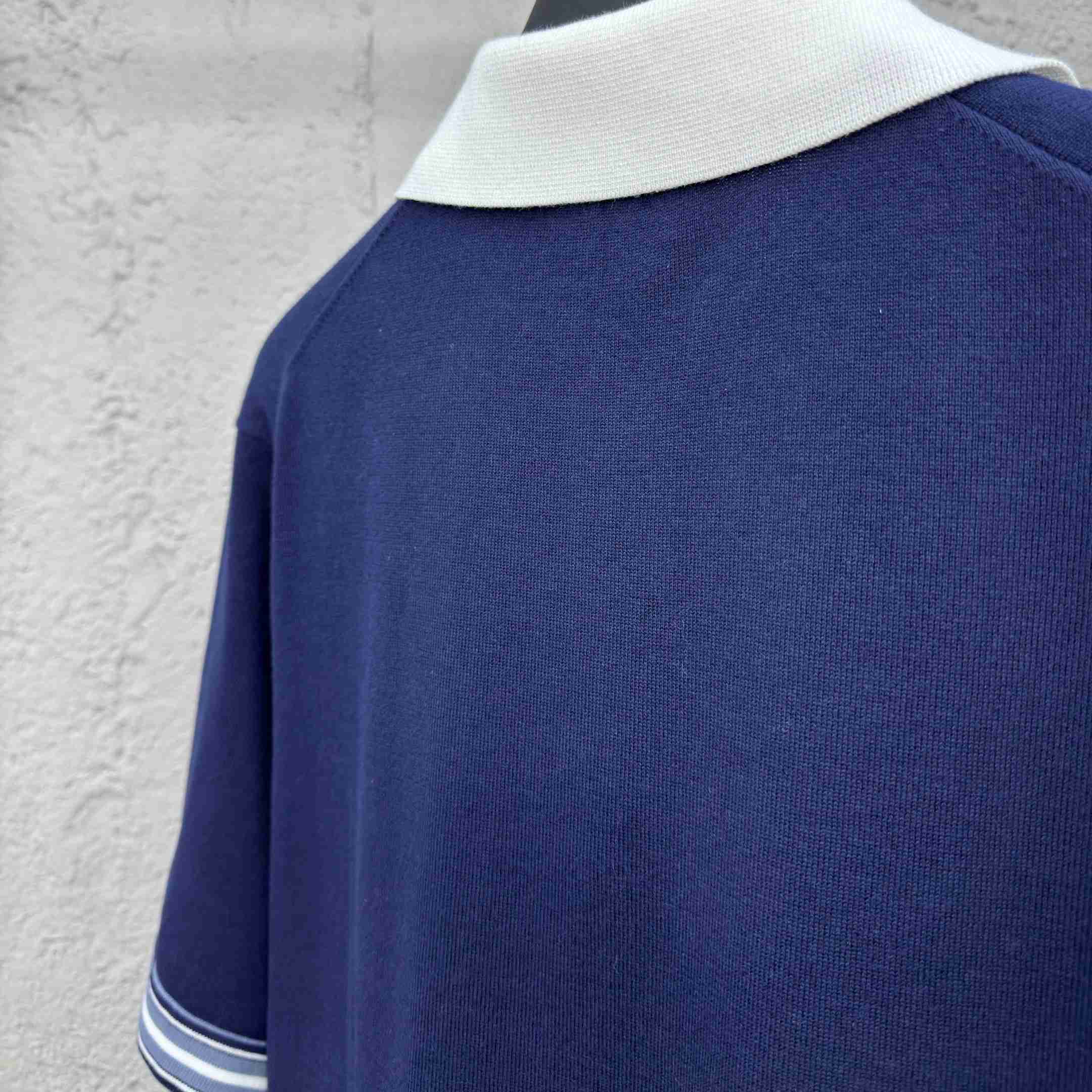 Christian Dior Couture Lily of the Valley Polo Shirt  - DopestKickz