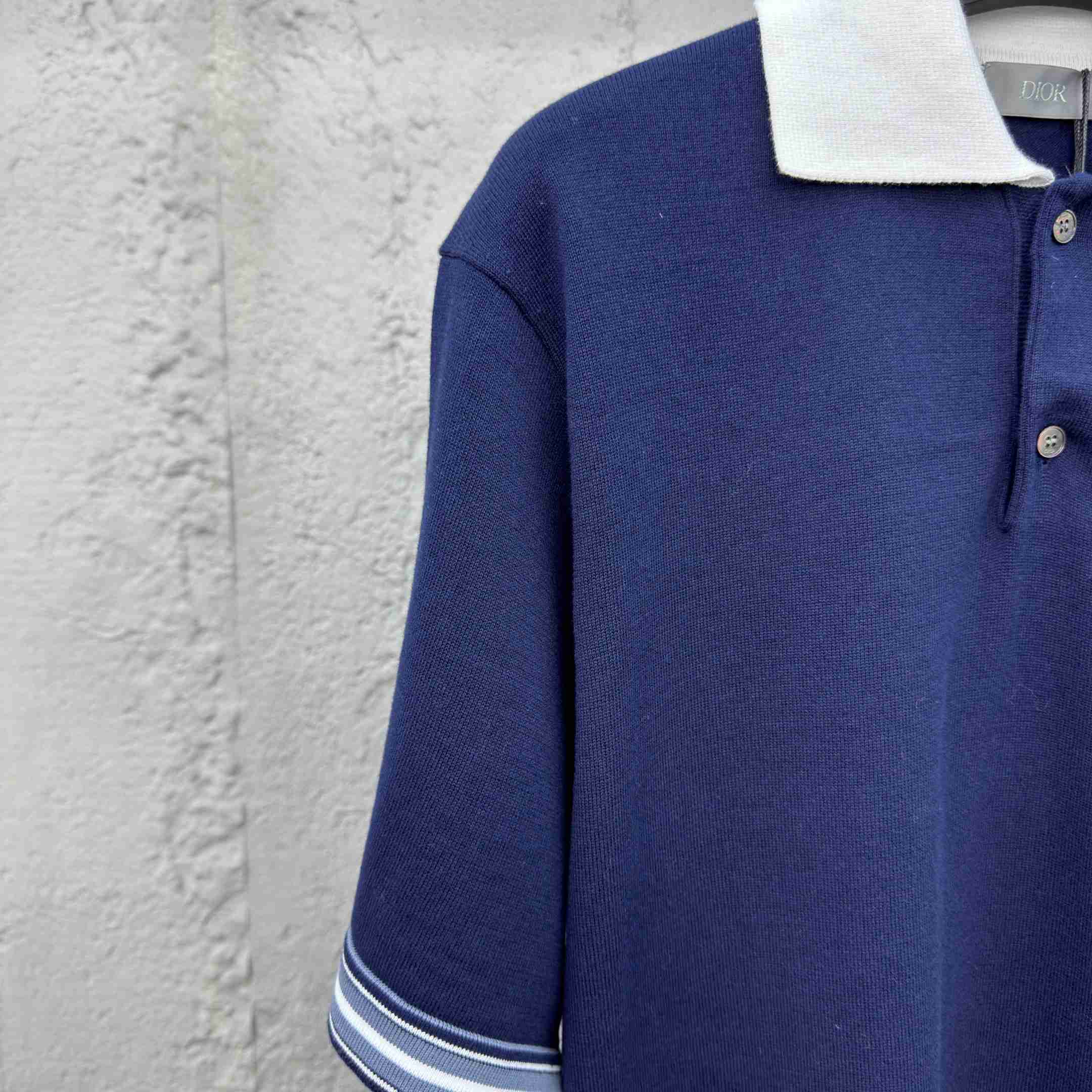 Christian Dior Couture Lily of the Valley Polo Shirt  - DopestKickz