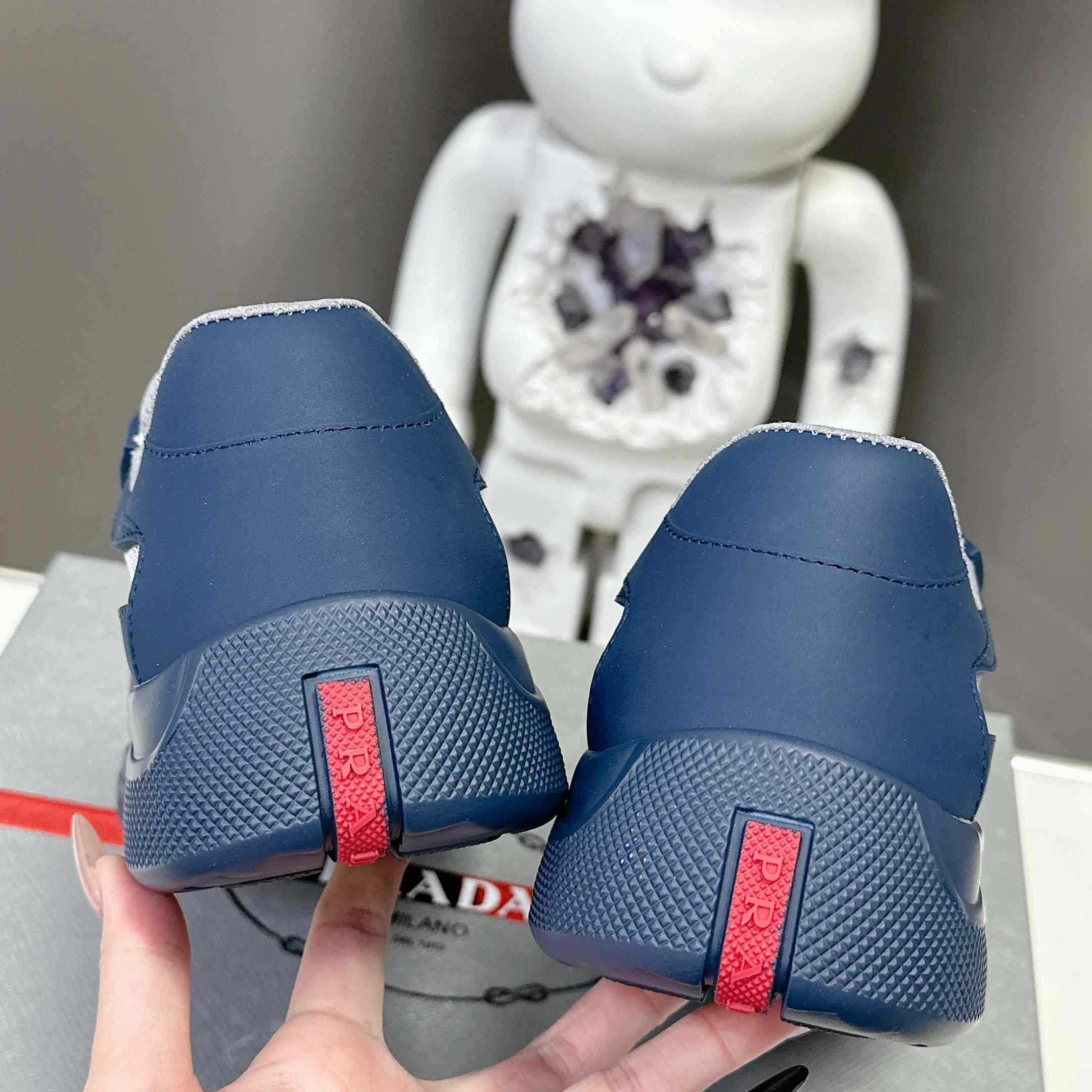 Prada America's Cup Soft Rubber And Bike Fabric Sneakers - DopestKickz