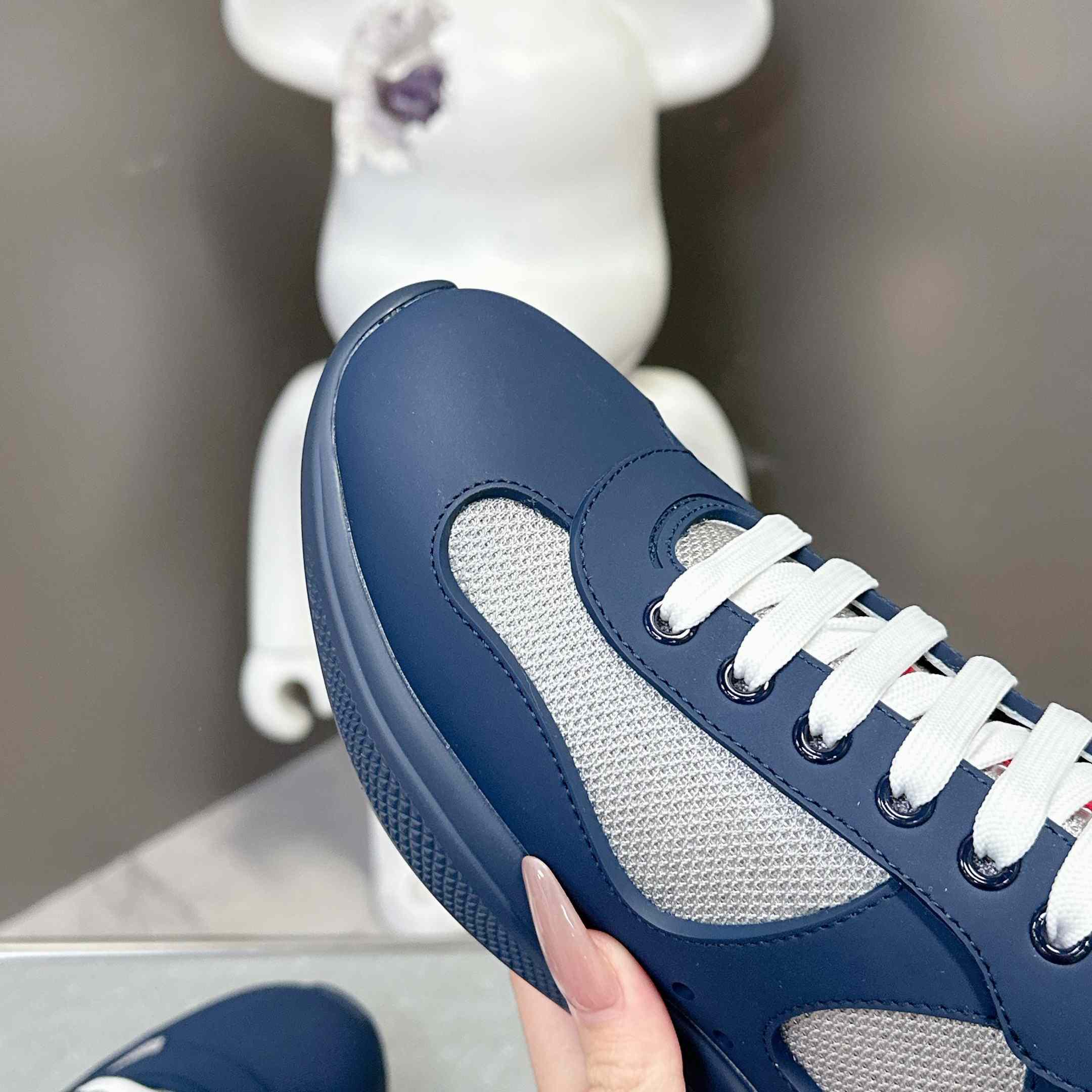 Prada America's Cup Soft Rubber And Bike Fabric Sneakers - DopestKickz