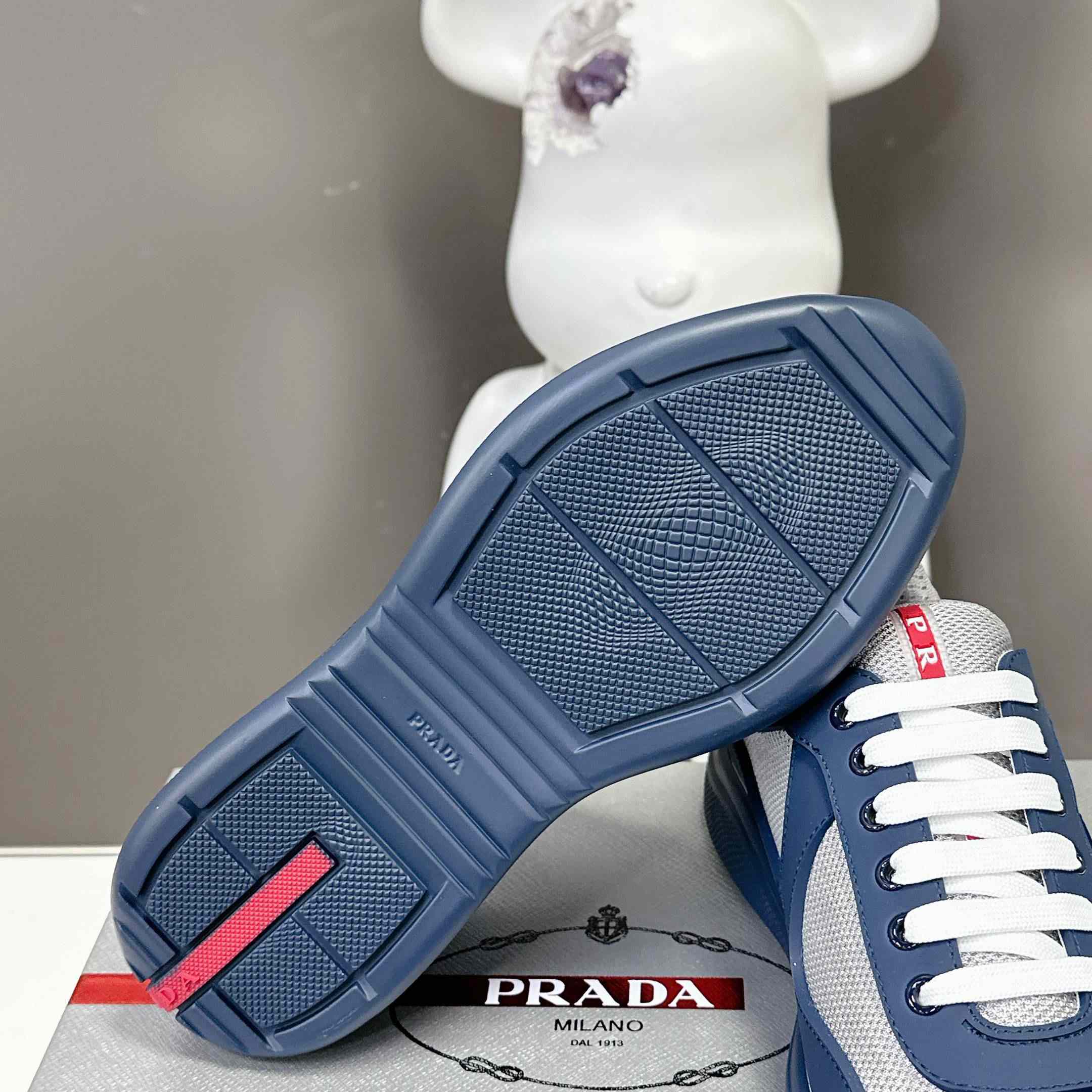 Prada America's Cup Soft Rubber And Bike Fabric Sneakers - DopestKickz