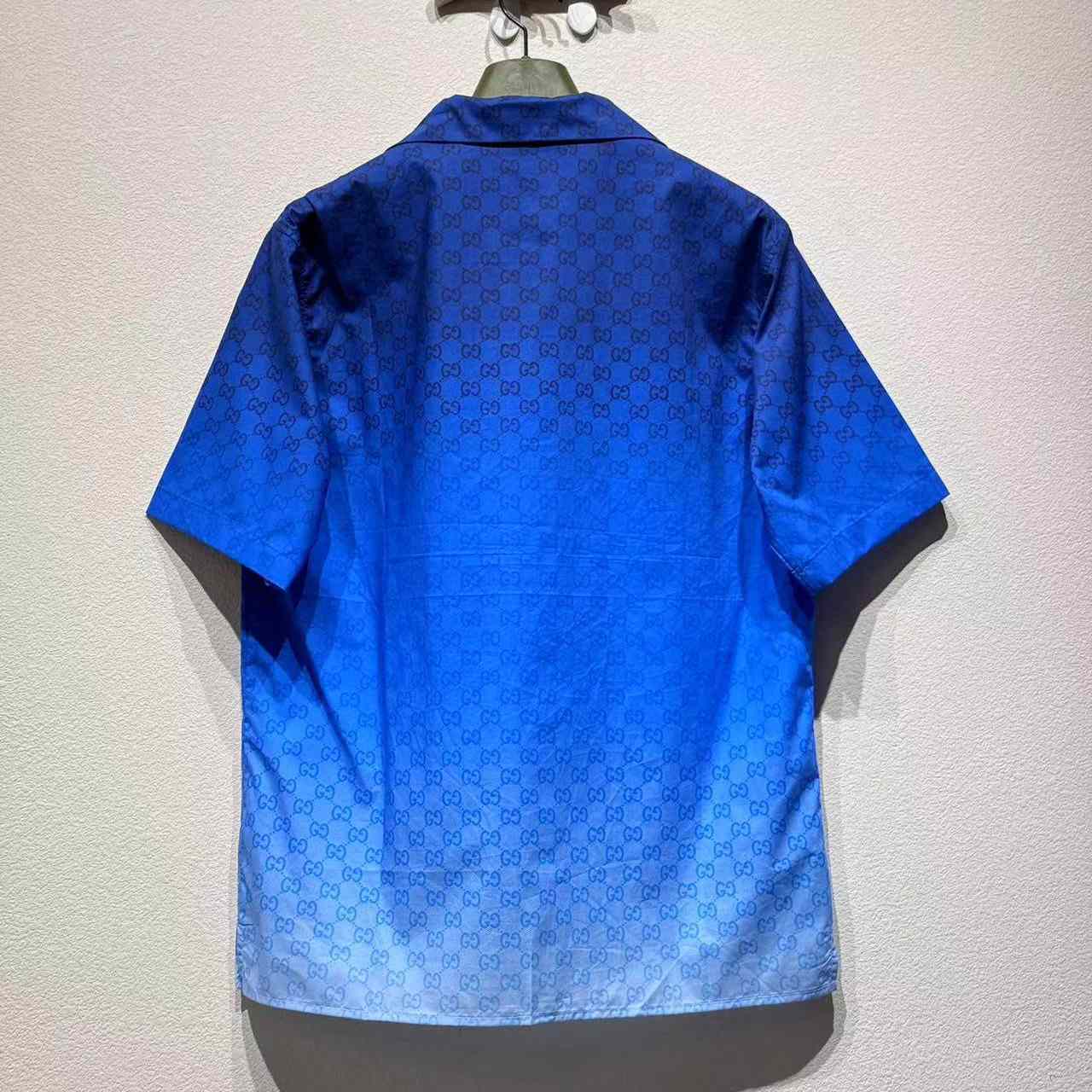 Gucci Printed Cotton Poplin Bowling Shirt - DopestKickz