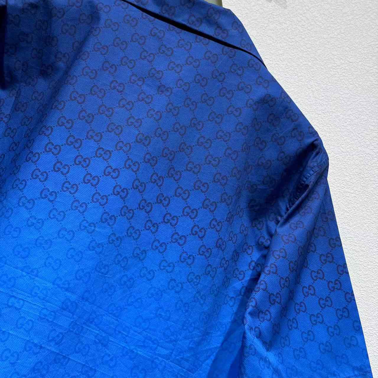 Gucci Printed Cotton Poplin Bowling Shirt - DopestKickz