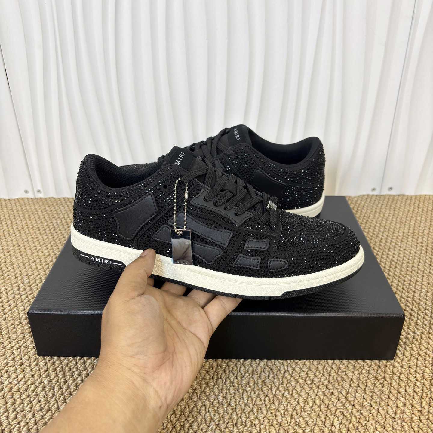 Amiri Crystal Skel-top Low Sneaker - DopestKickz