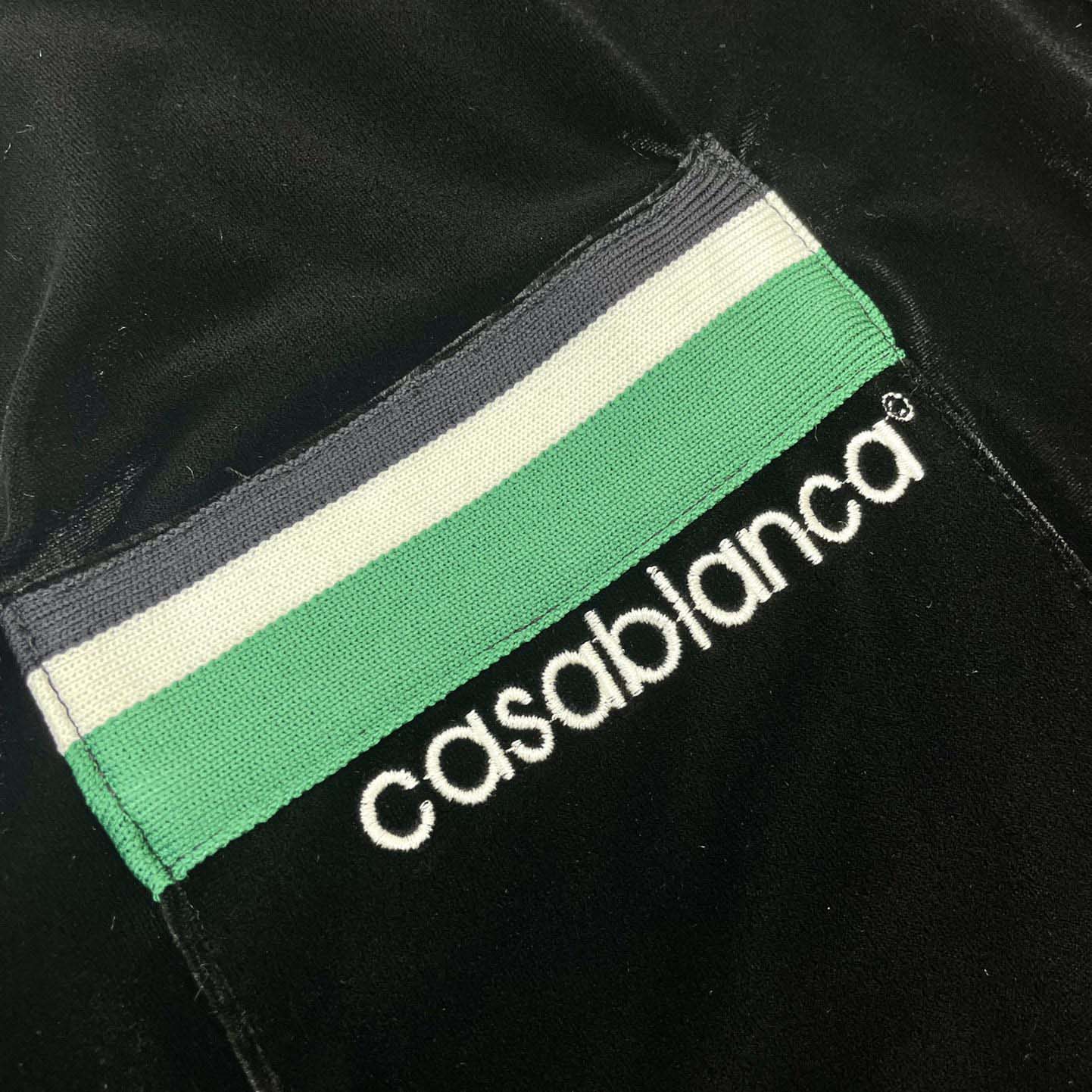 Casablanca Short-Sleeve Velour Shirt   c932 - DopestKickz