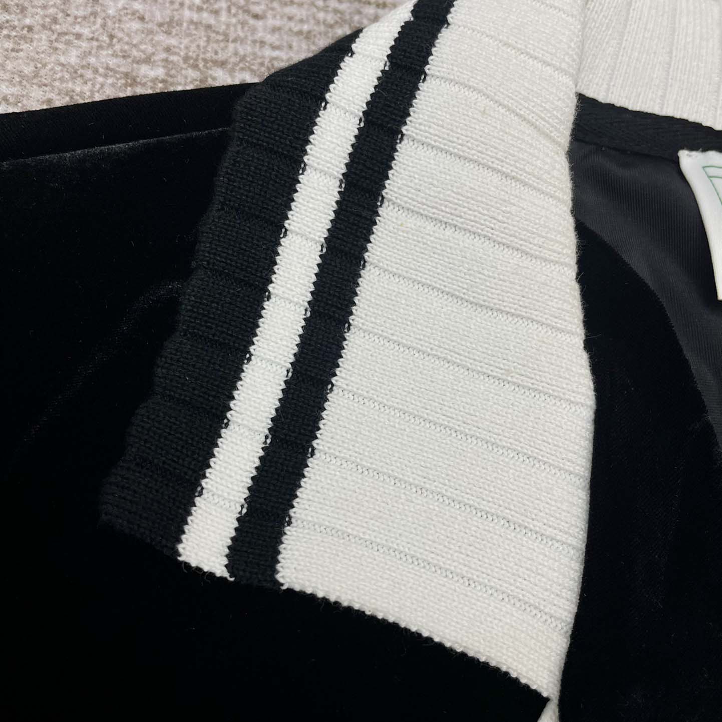 Casablanca Short-Sleeve Velour Shirt   c932 - DopestKickz