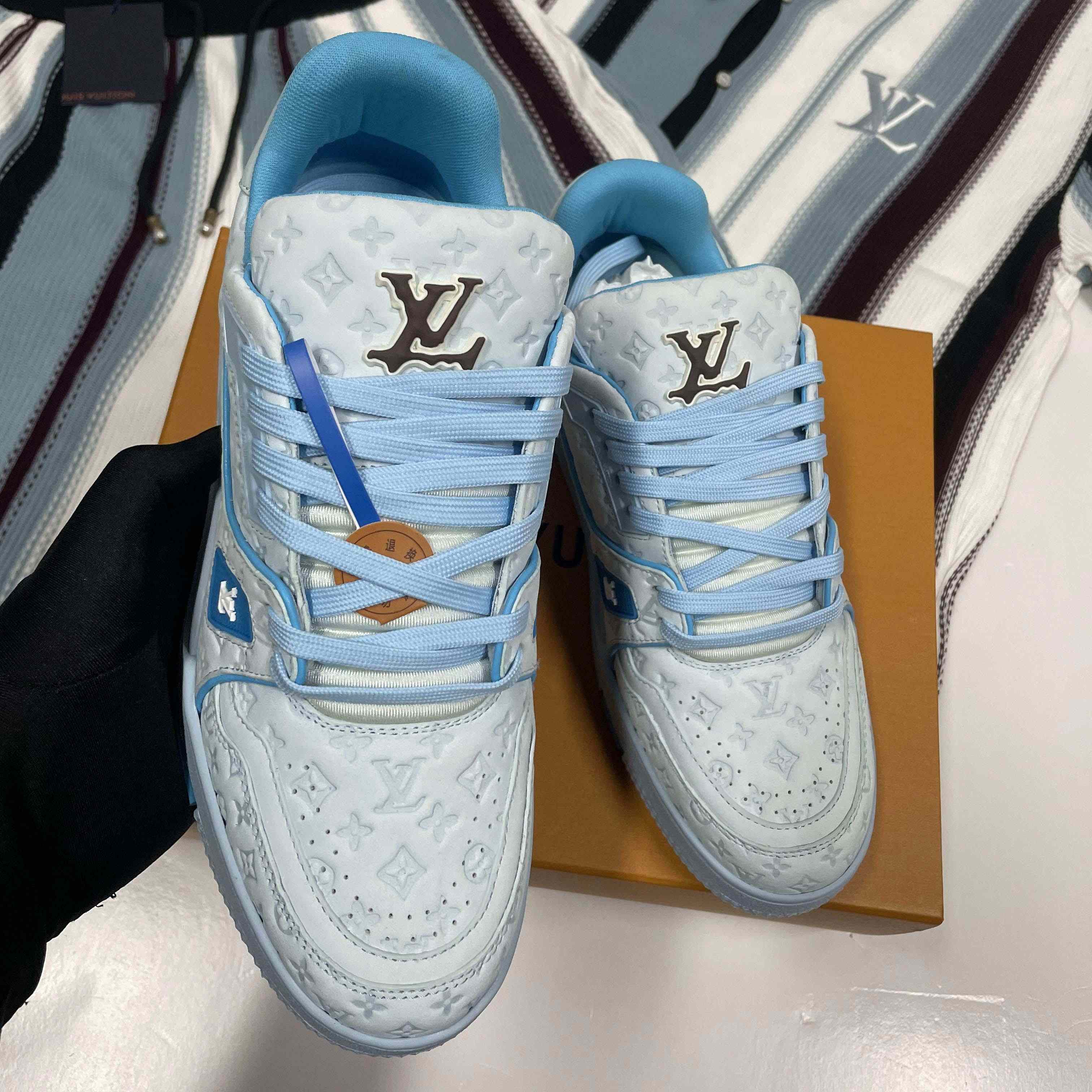 Louis Vuitton LV Trainer Sneaker      1ACXB1 - DopestKickz