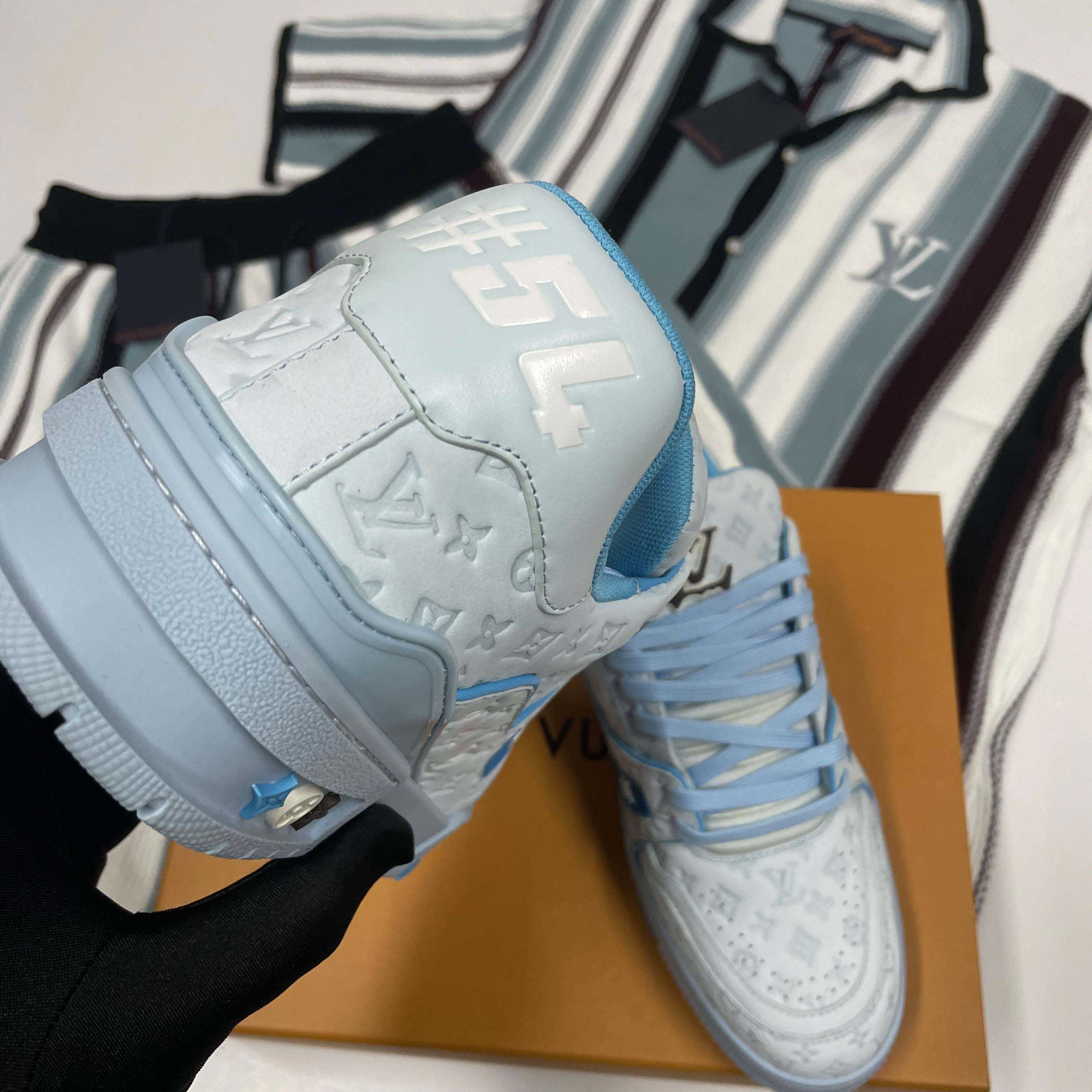 Louis Vuitton LV Trainer Sneaker      1ACXB1 - DopestKickz