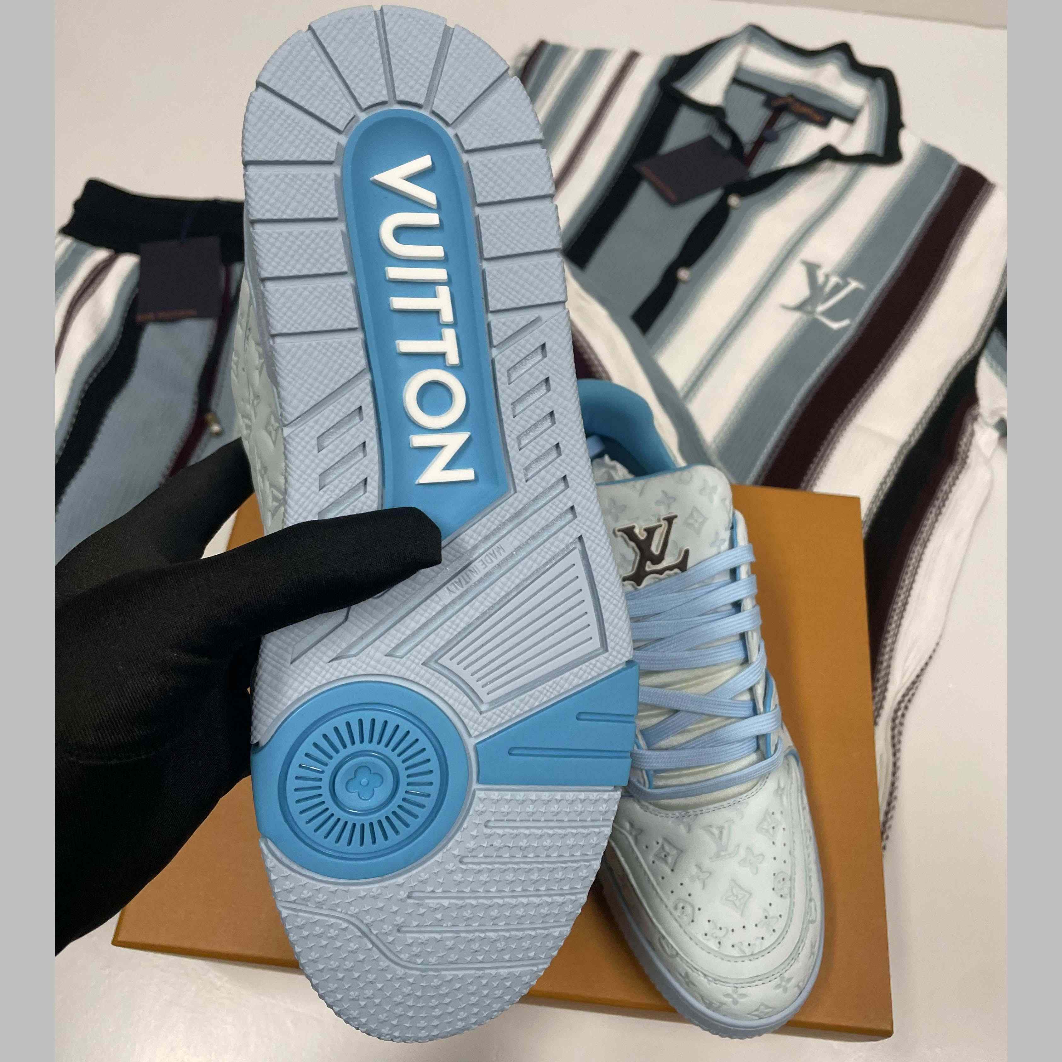 Louis Vuitton LV Trainer Sneaker      1ACXB1 - DopestKickz