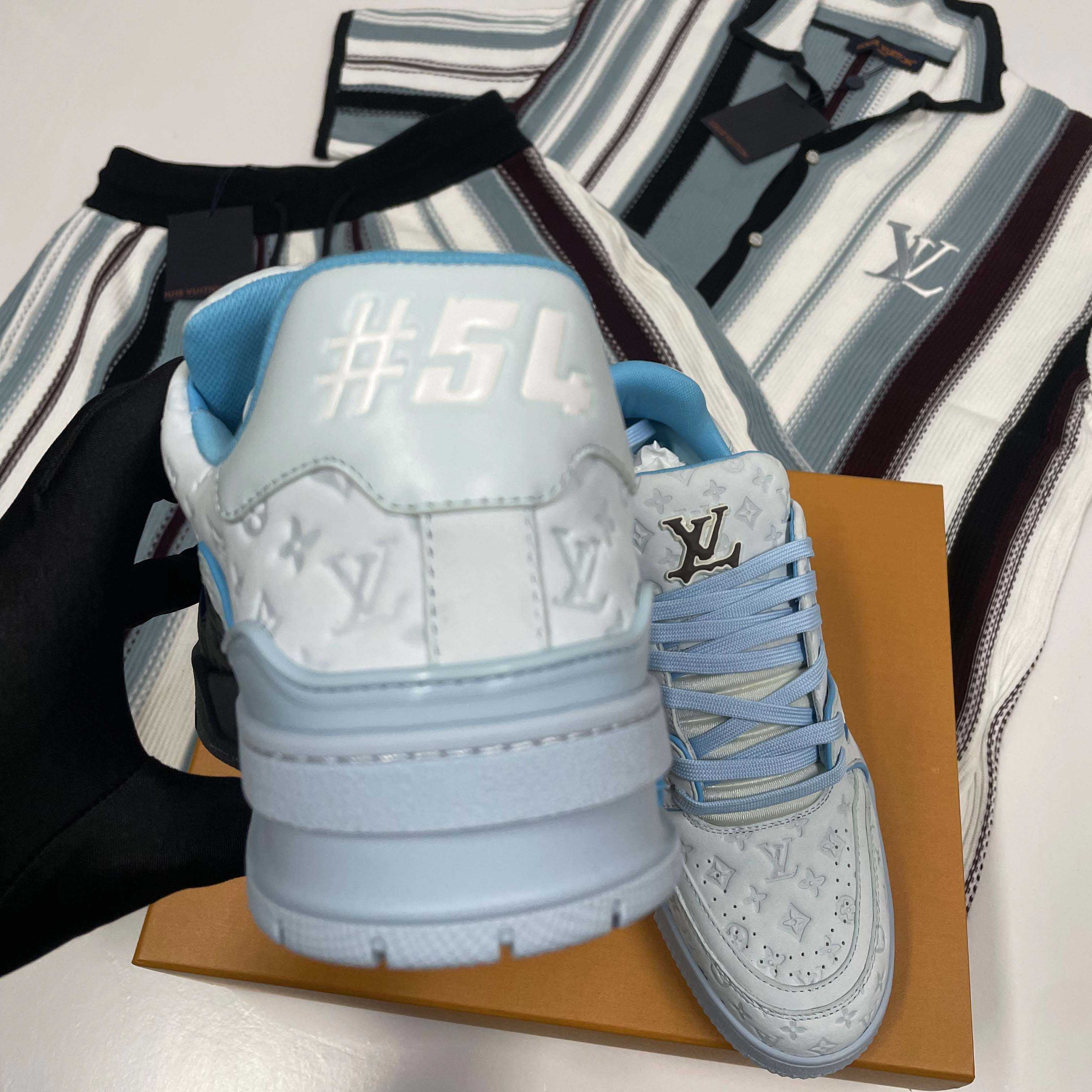 Louis Vuitton LV Trainer Sneaker      1ACXB1 - DopestKickz