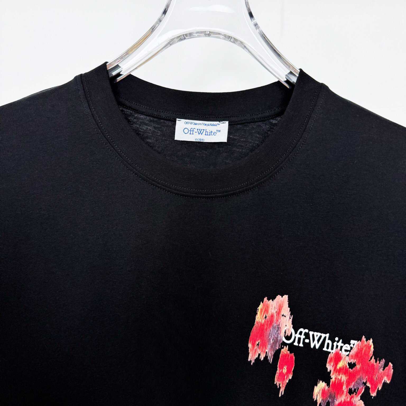 Off-White Arrow-Print T-shirt Black - DopestKickz