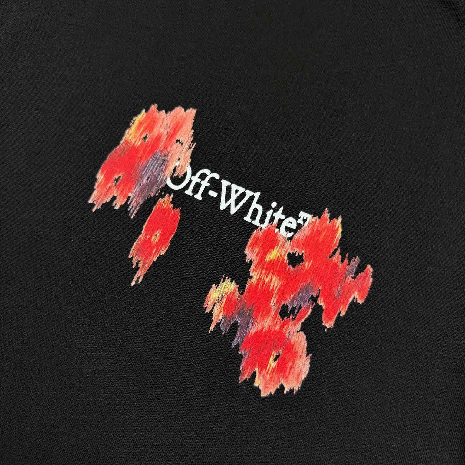 Off-White Arrow-Print T-shirt Black - DopestKickz
