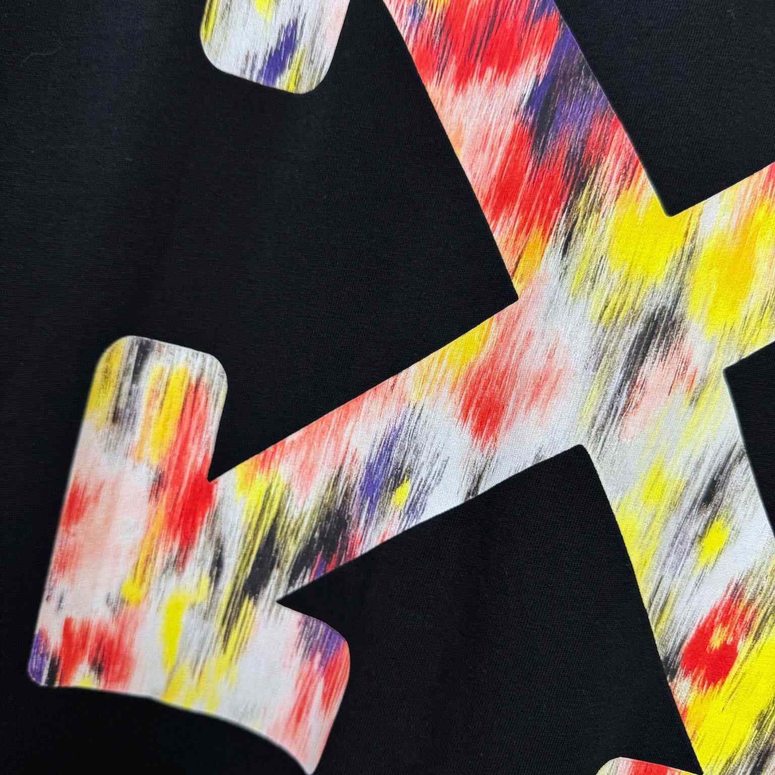 Off-White Arrow-Print T-shirt Black - DopestKickz
