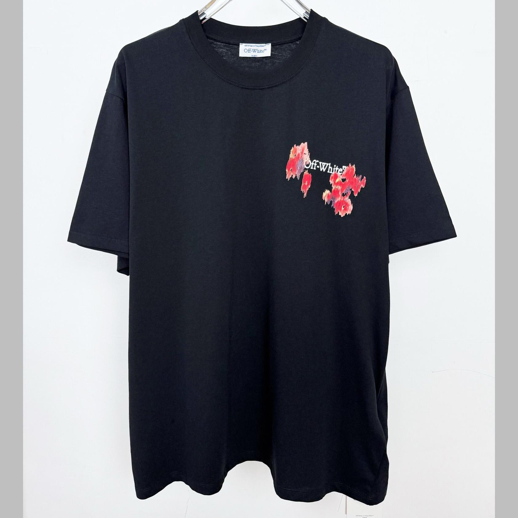 Off-White Arrow-Print T-shirt Black - DopestKickz