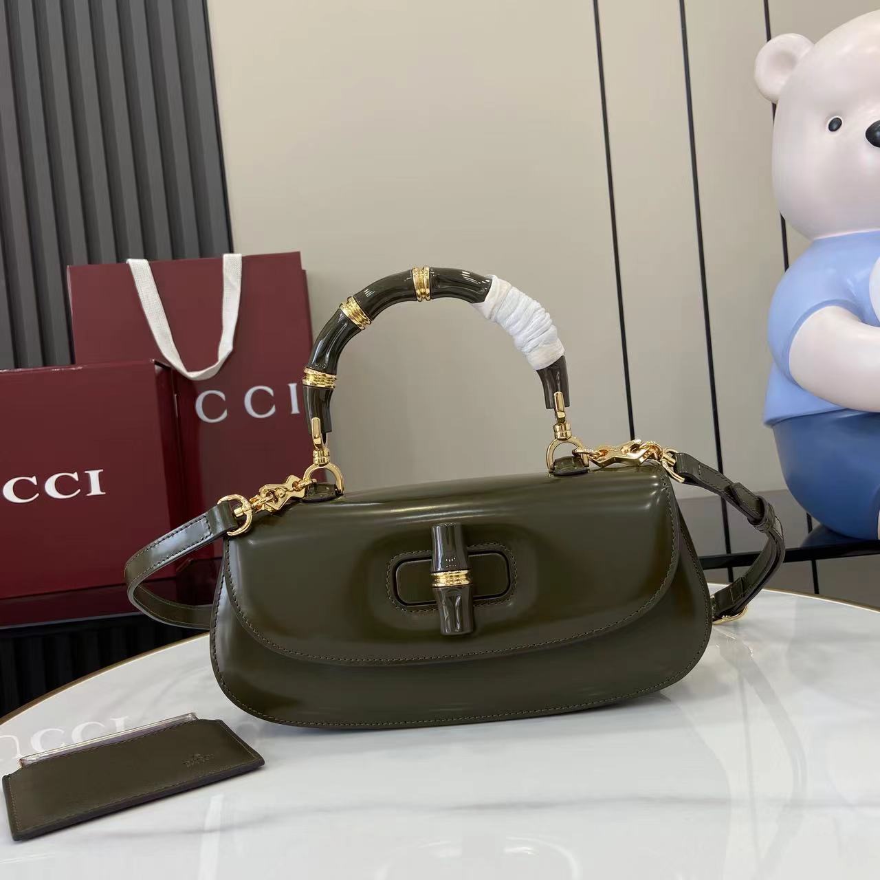 Gucci Bamboo DIva Medium Bag - DopestKickz