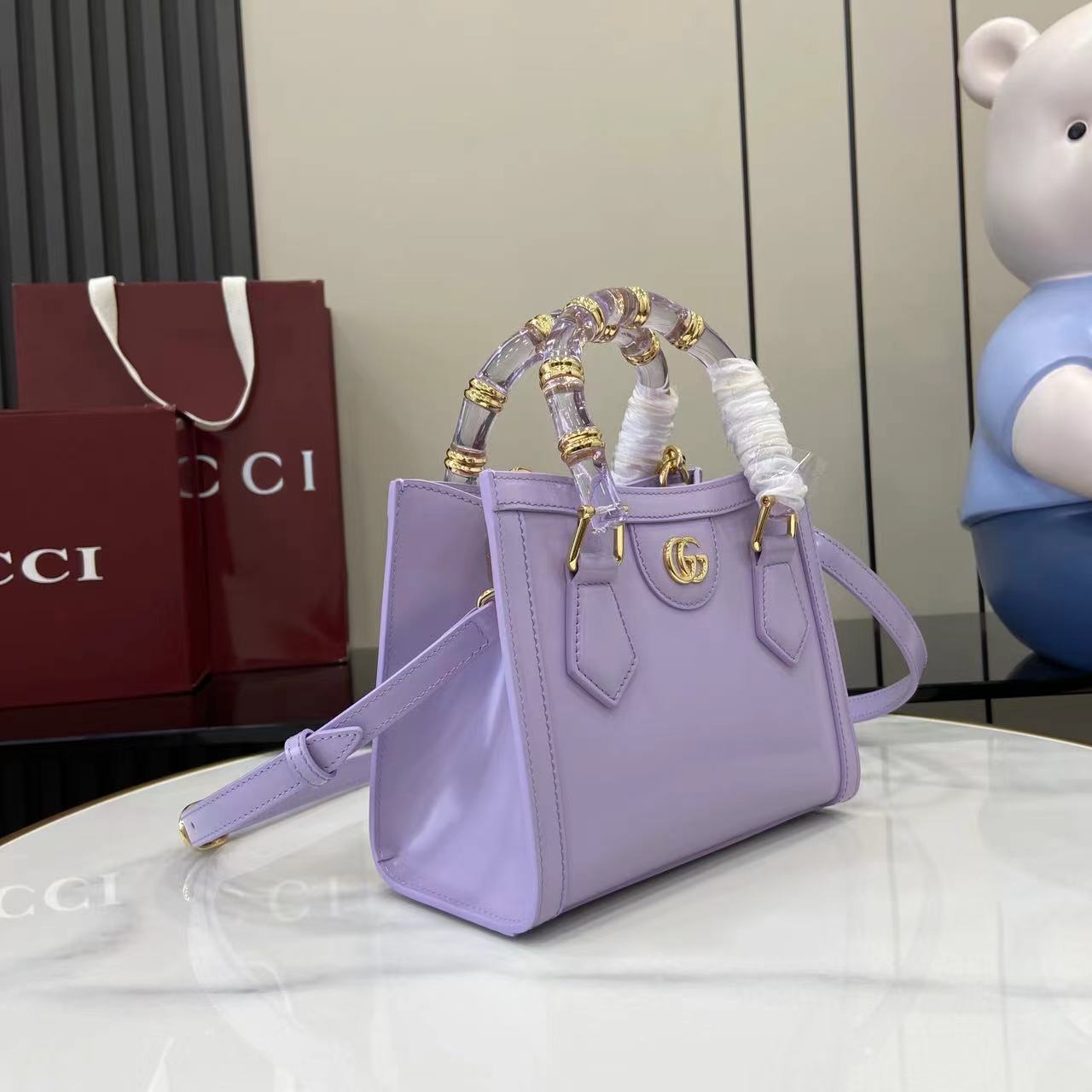 Gucci Gucci Diana Small Tote Bag - DopestKickz