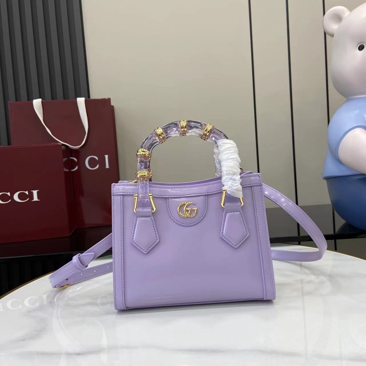 Gucci Gucci Diana Small Tote Bag - DopestKickz