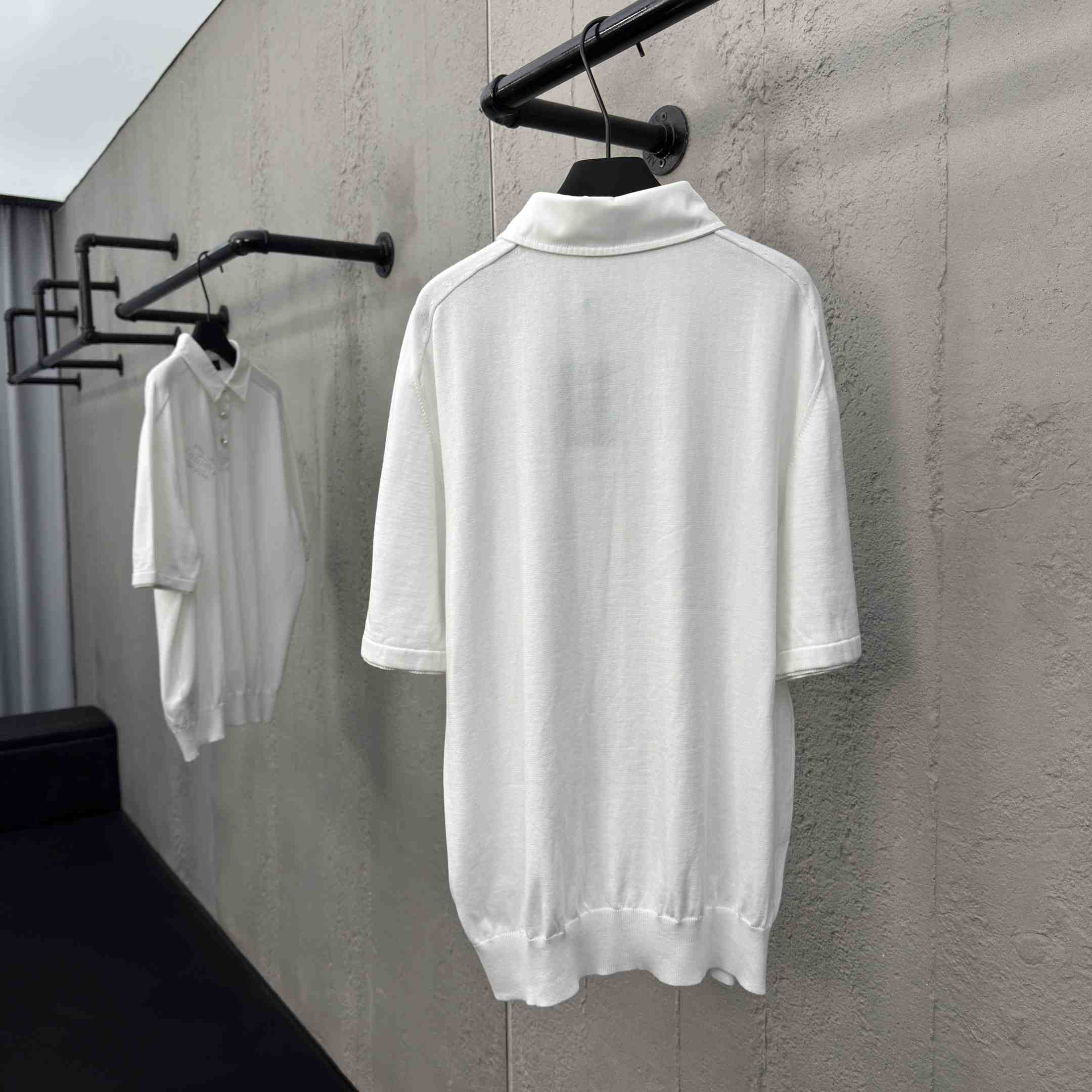 Louis Vuitton Embroidered Short-Sleeved Cotton Blend Polo Shirt   1AFQQA - DopestKickz