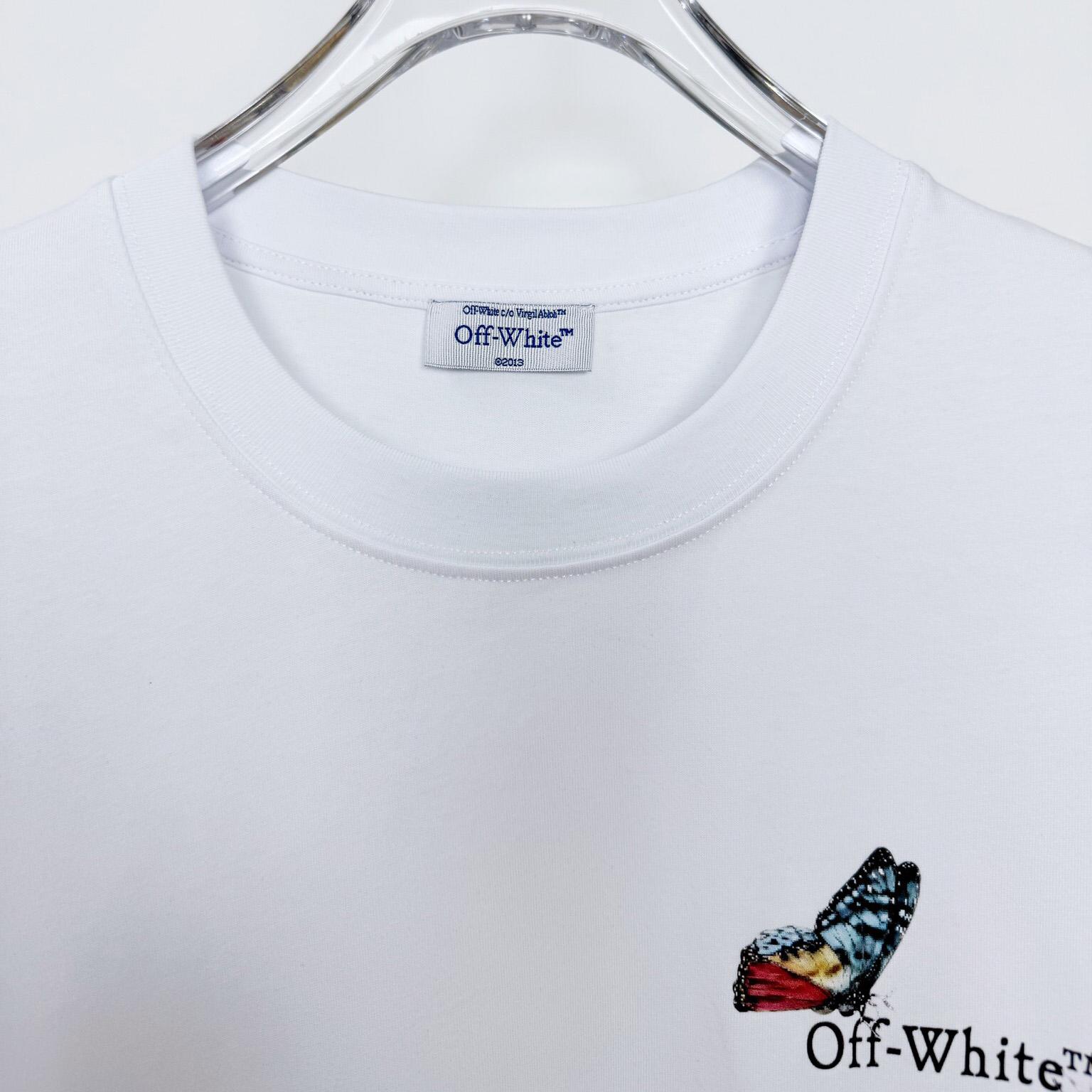 Off-White Arrow Butterfly Top White - DopestKickz