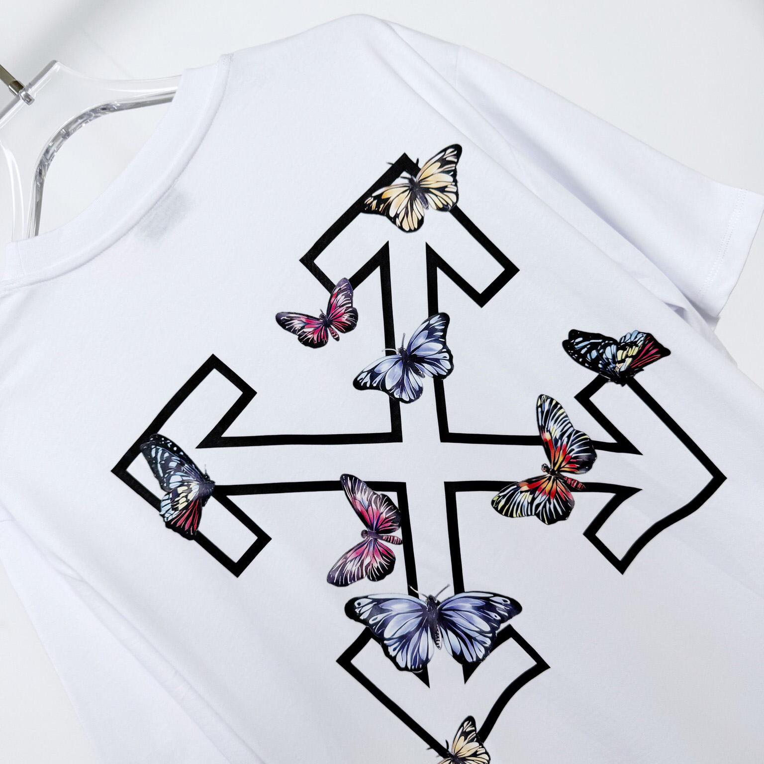 Off-White Arrow Butterfly Top White - DopestKickz