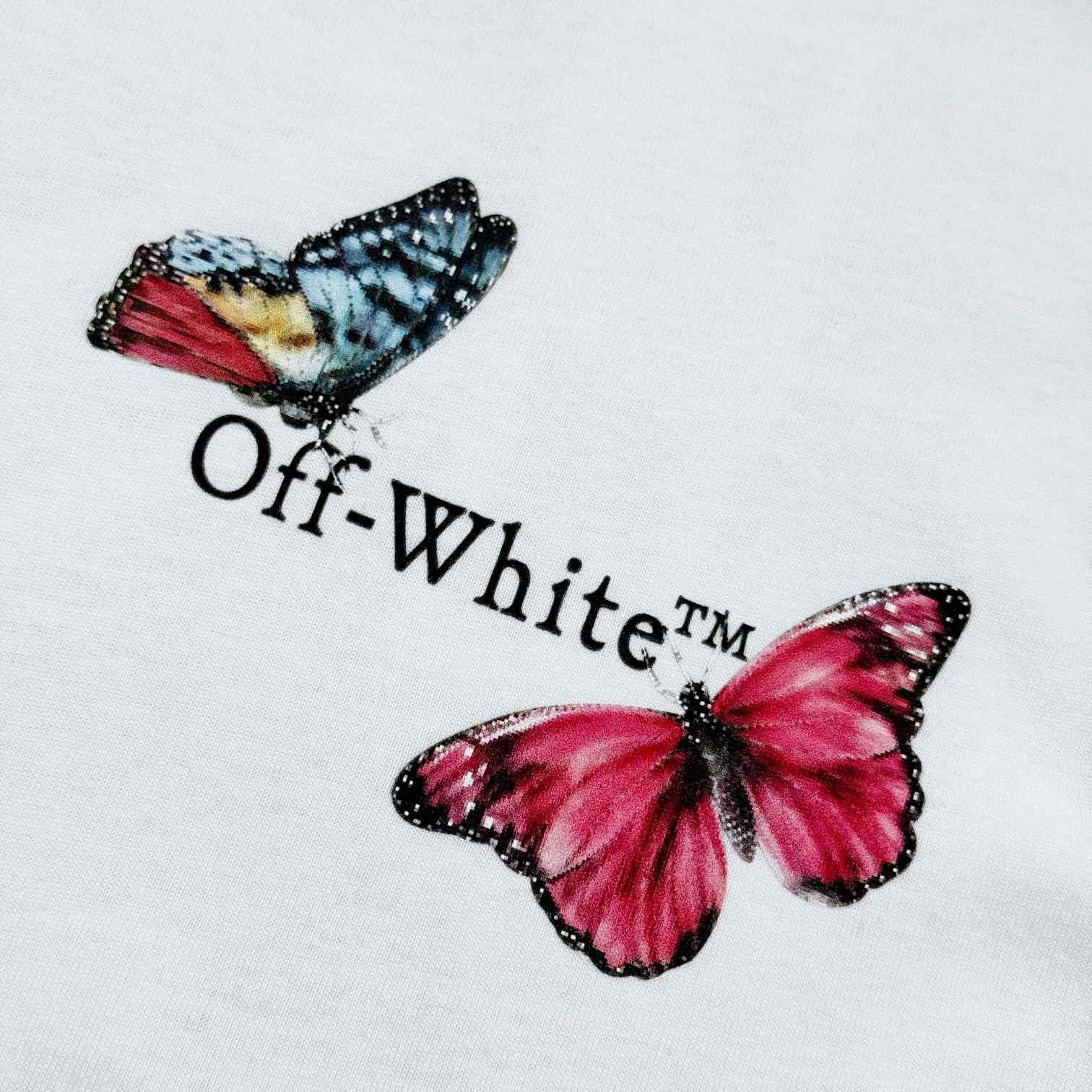 Off-White Arrow Butterfly Top White - DopestKickz