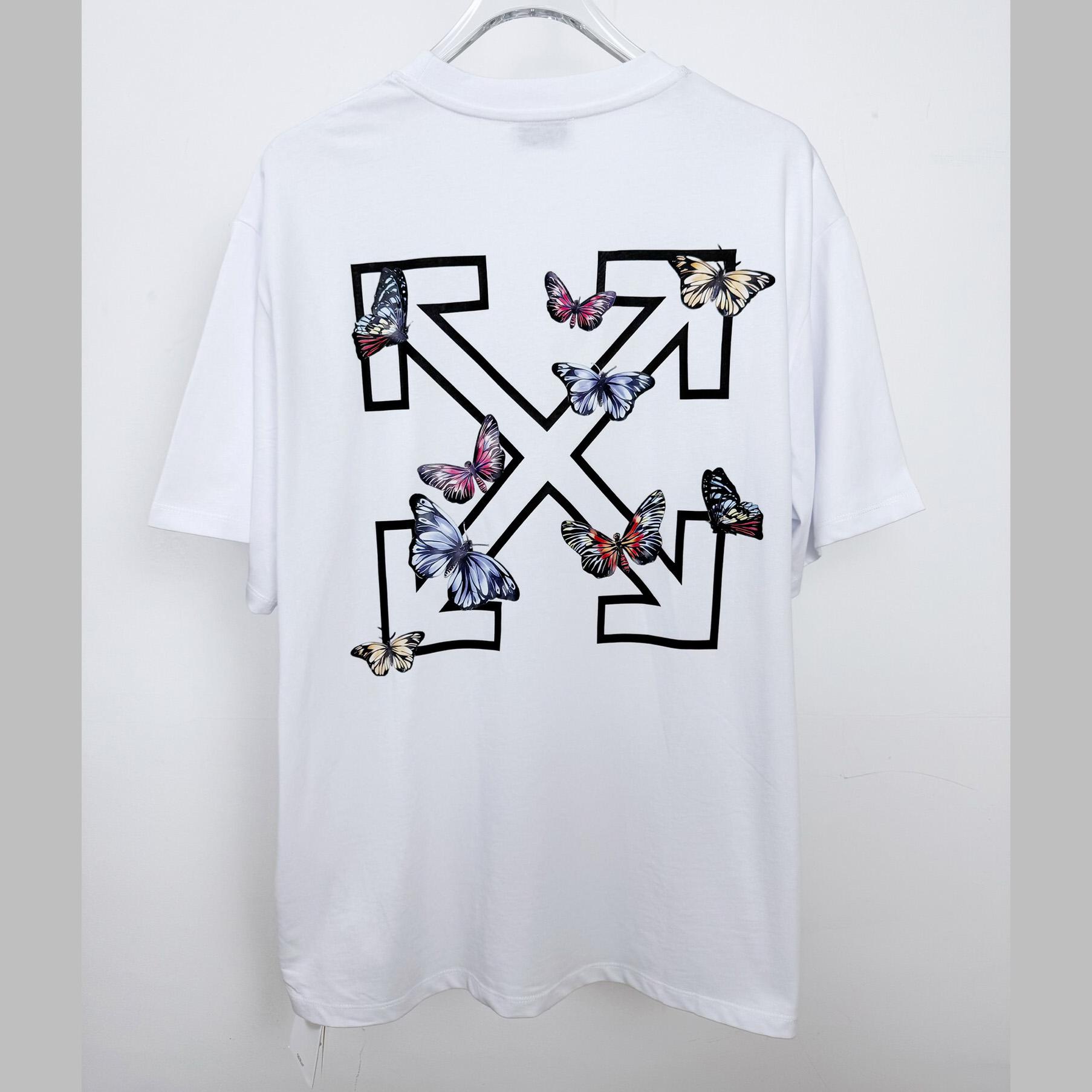 Off-White Arrow Butterfly Top White - DopestKickz