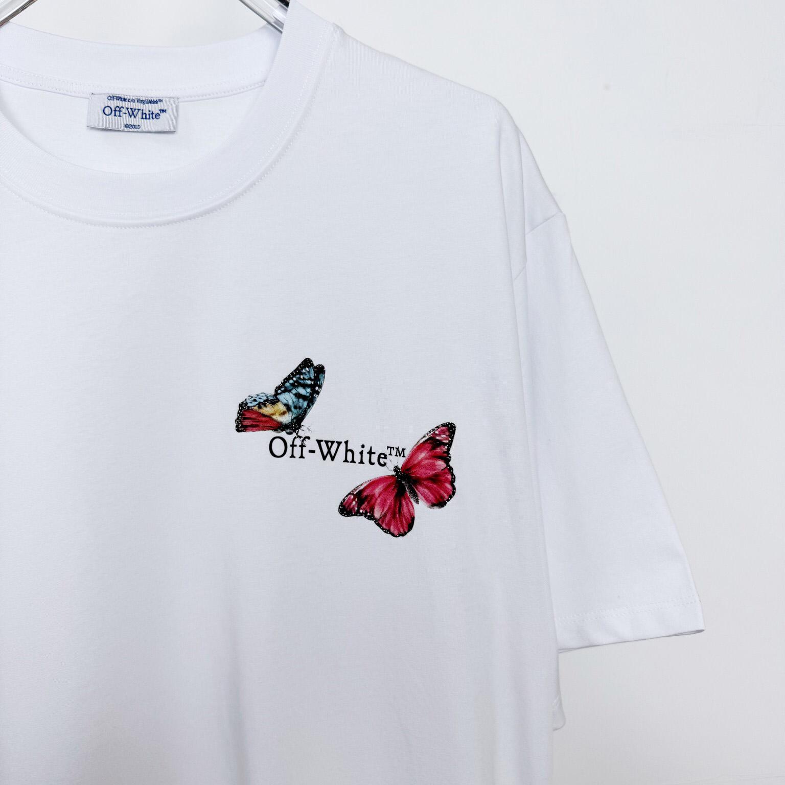 Off-White Arrow Butterfly Top White - DopestKickz