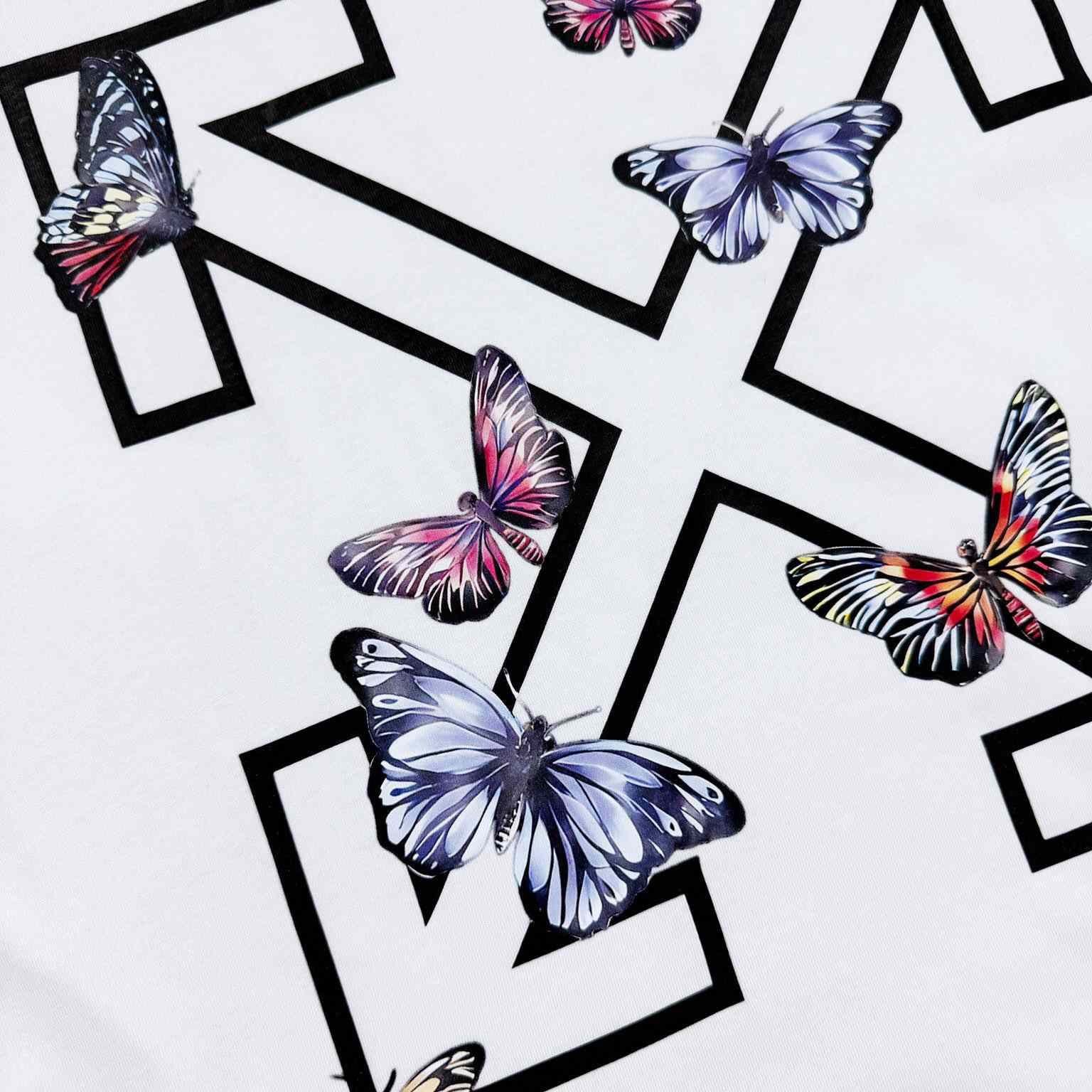 Off-White Arrow Butterfly Top White - DopestKickz
