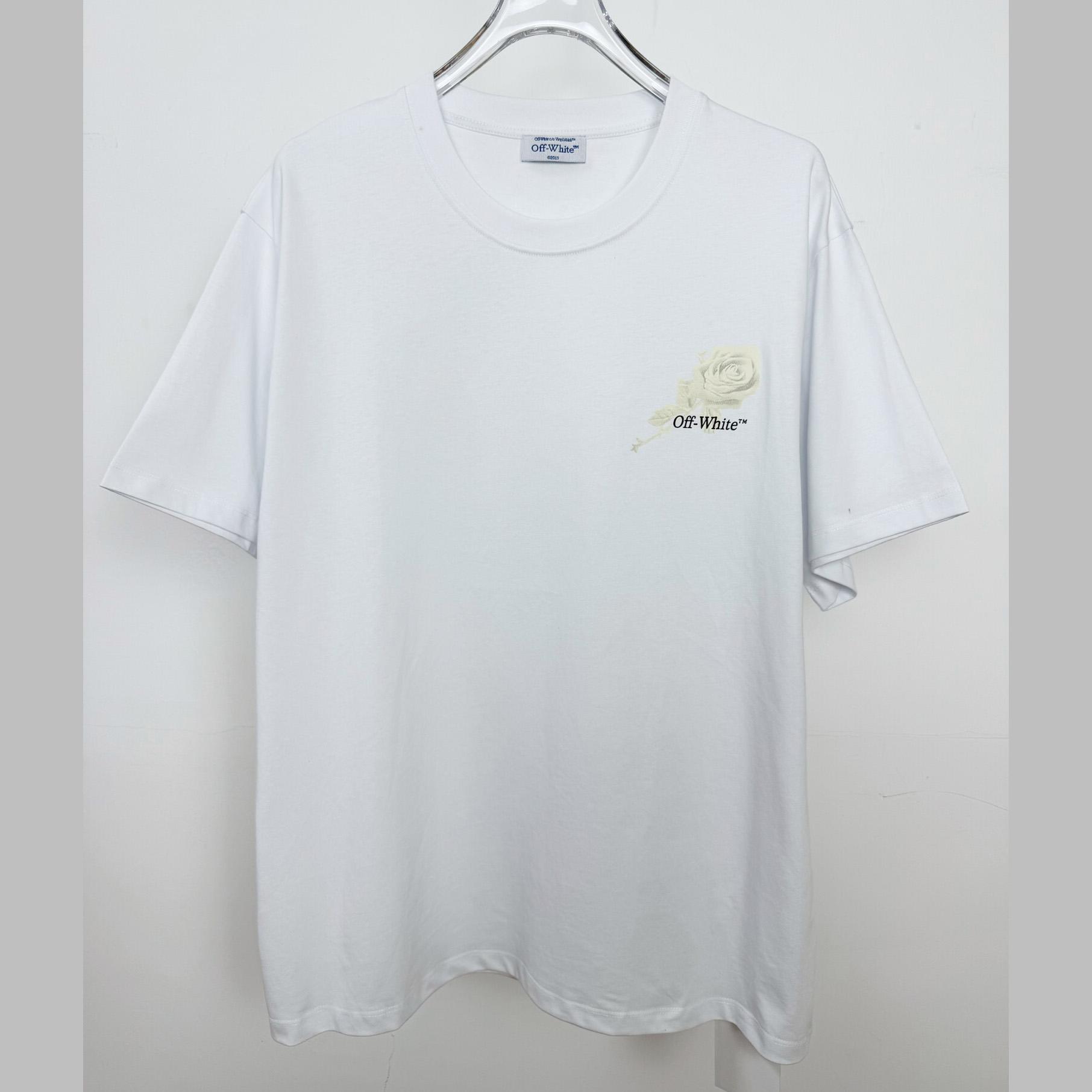 Off-White Roses Arrows-print T-shirt  - DopestKickz