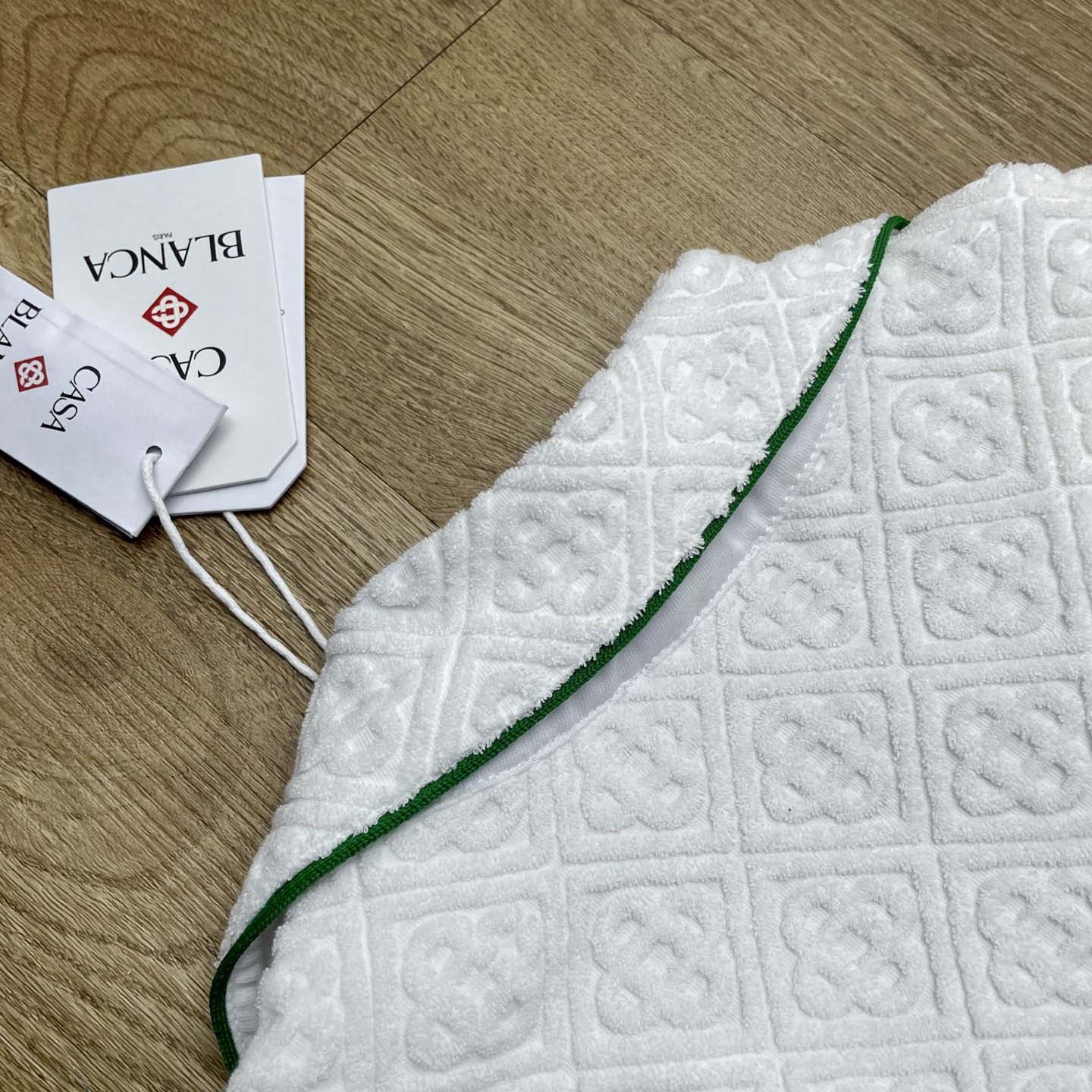 Casablanca Monogram Jacquard Towelling Short Sleeve Shirt   c1030 - DopestKickz