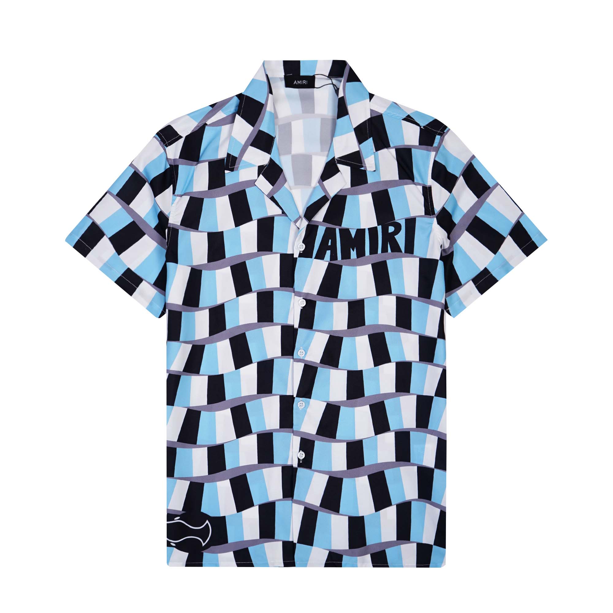 Amiri Silk Shirt And Short - DopestKickz