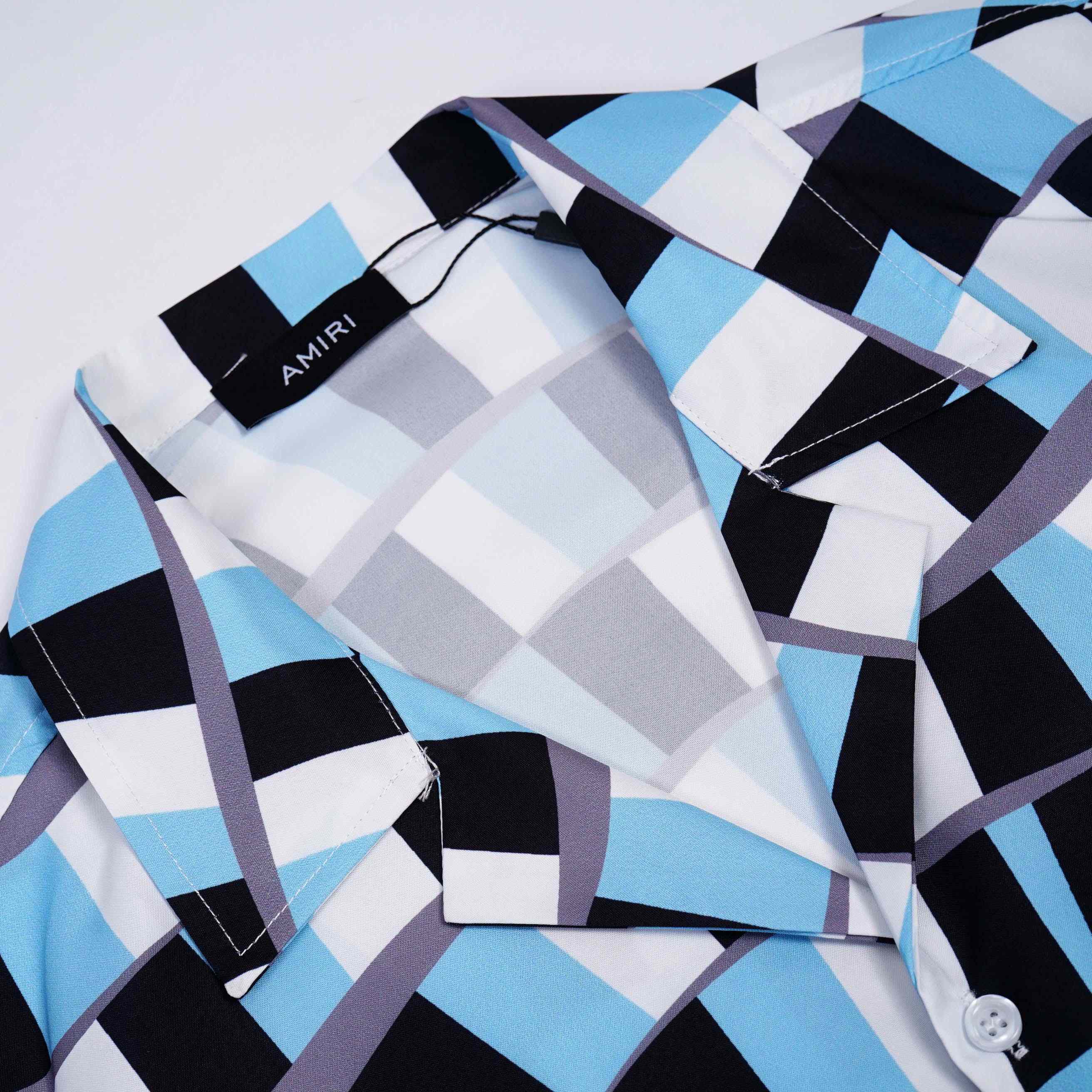 Amiri Silk Shirt And Short - DopestKickz