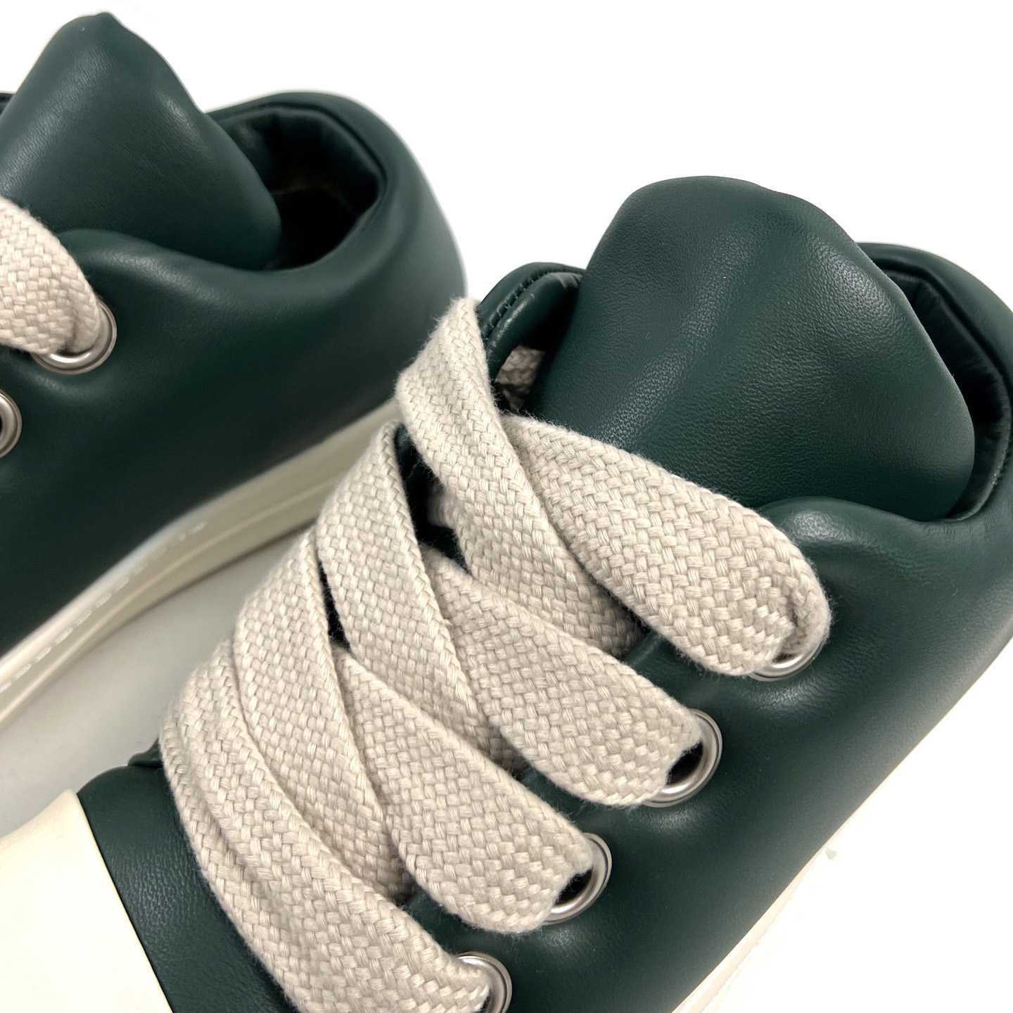 Rick Owens Jumbolaced Padded Sneakers - DopestKickz