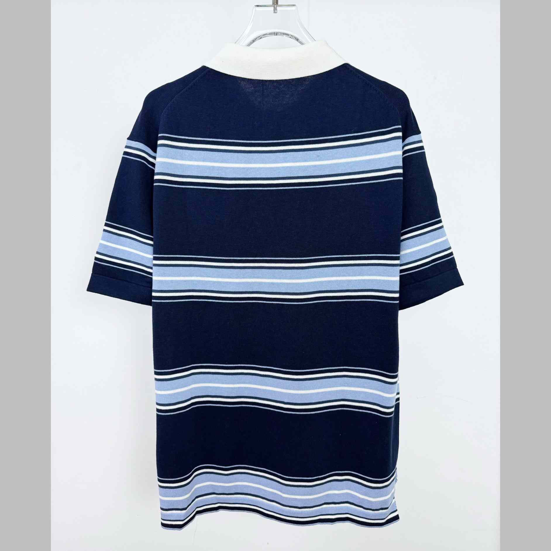 Christian Dior Couture Lily of the Valley Polo Shirt  - DopestKickz