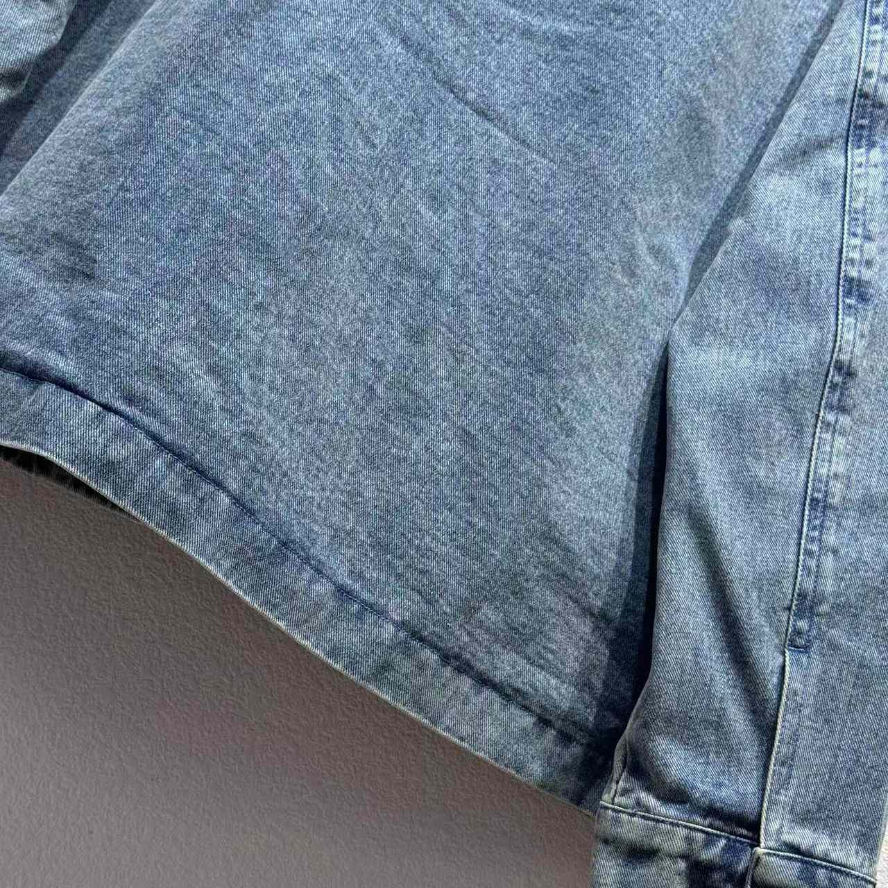 Louis Vuitton Upcycled Denim Canvas Jacket   1AGTEN - DopestKickz