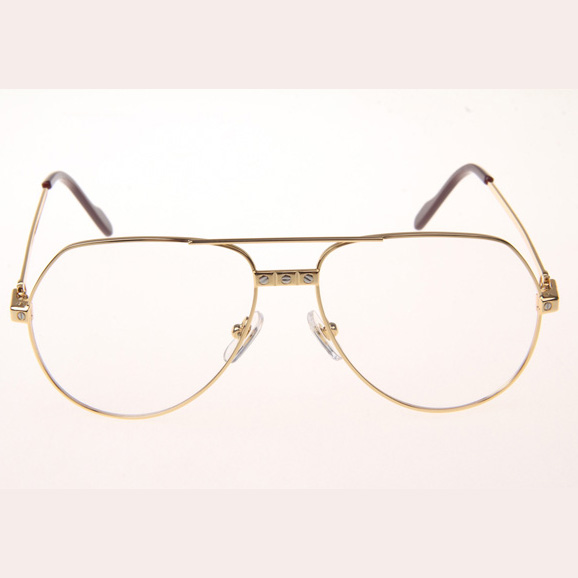 Cartier CT 1324912 Eyeglasses In Gold - DopestKickz